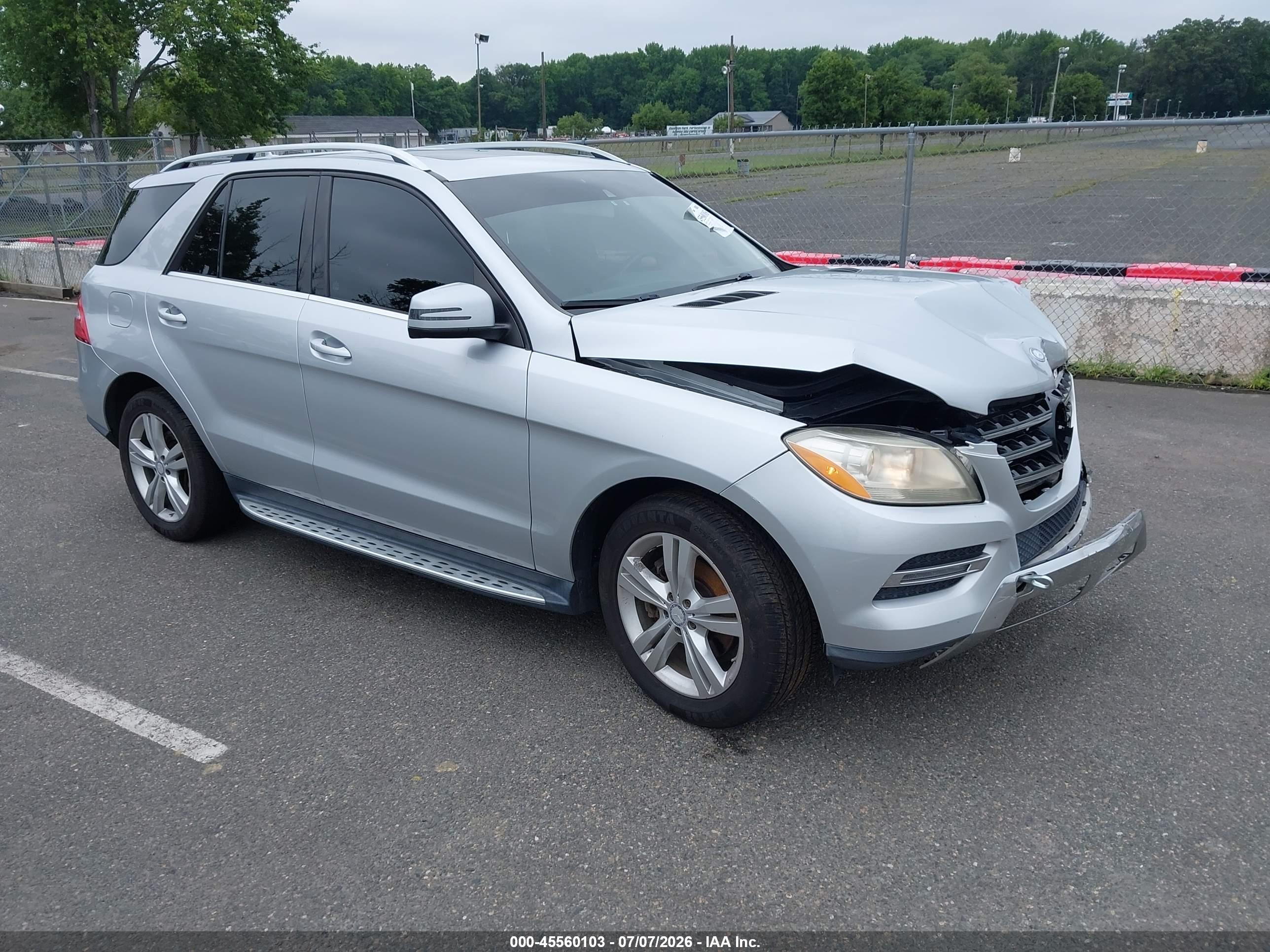 2014 MERCEDES-BENZ ML 350 ML350 4-MATIC