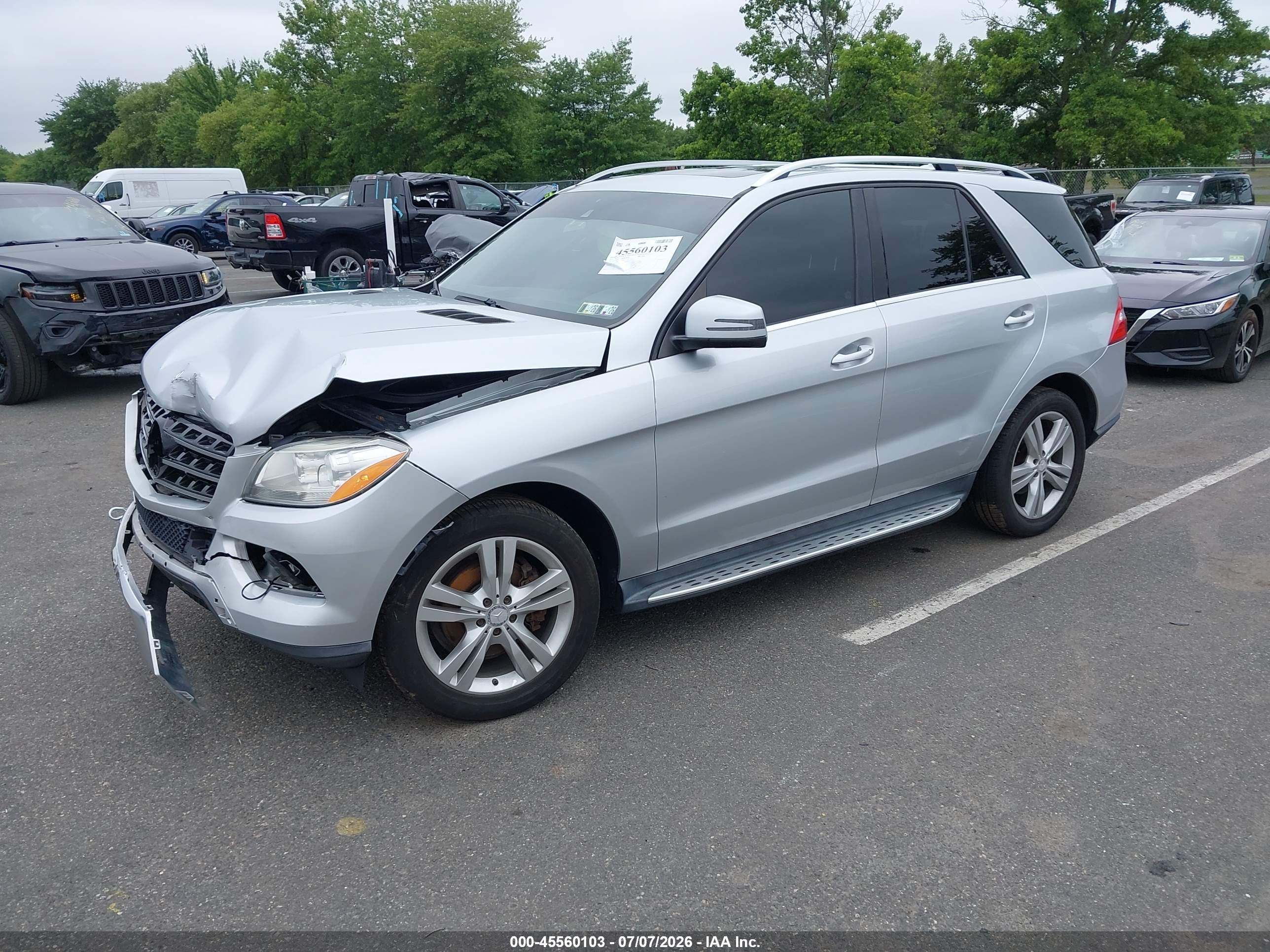 2014 MERCEDES-BENZ ML 350 ML350 4-MATIC
