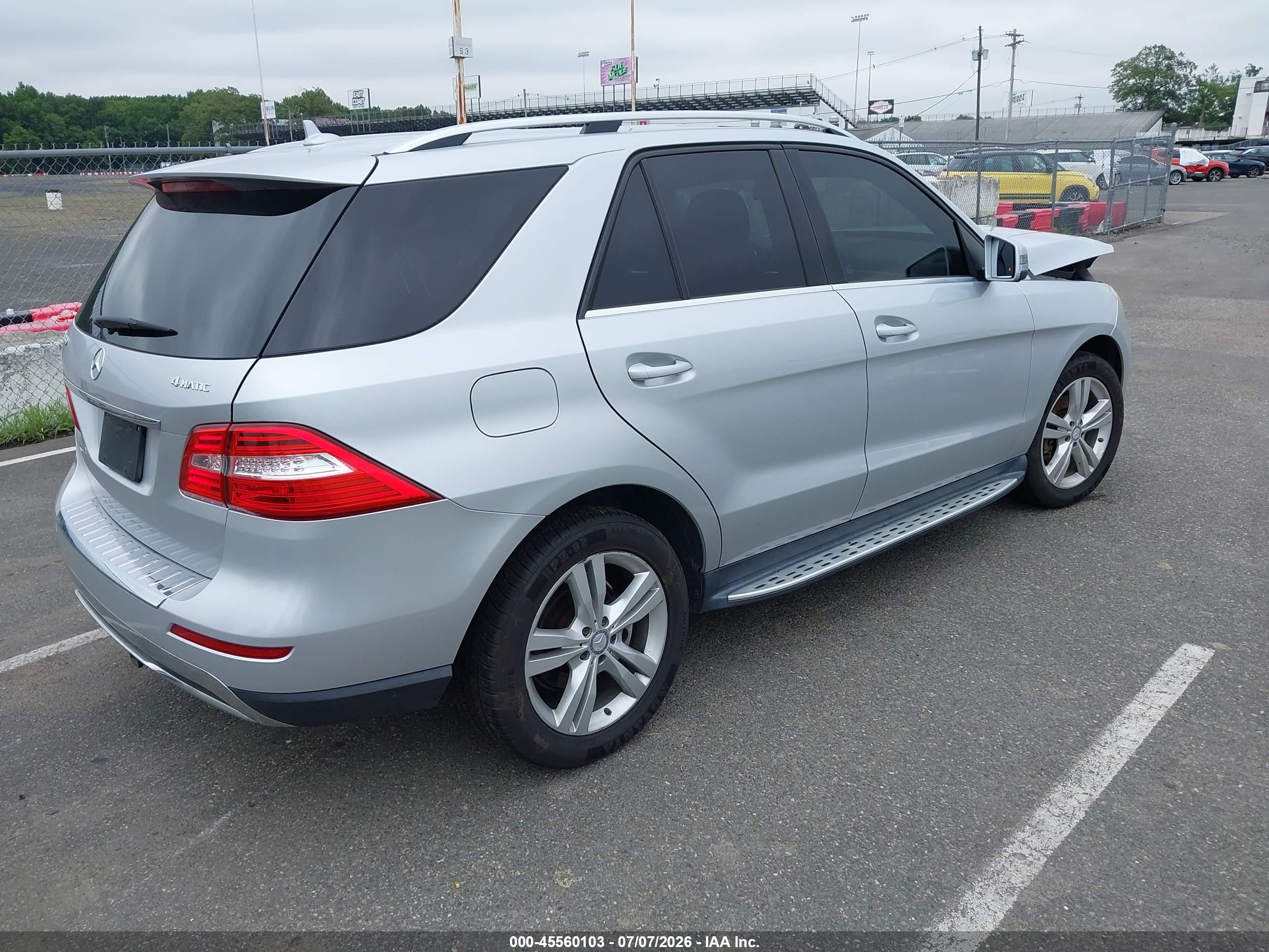 2014 MERCEDES-BENZ ML 350 ML350 4-MATIC