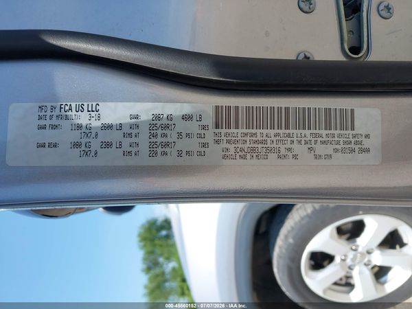 2018 JEEP COMPASS LATITUDE 4X4