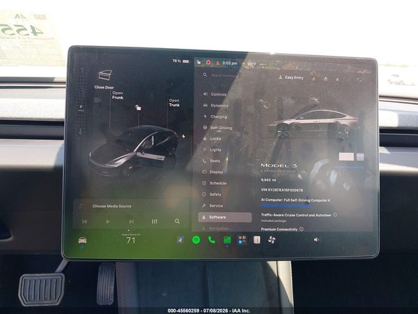 2025 TESLA MODEL 3