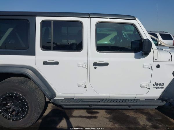 2018 JEEP WRANGLER UNLIMITED SPORT S 4X4