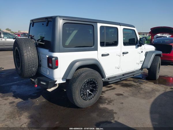 2018 JEEP WRANGLER UNLIMITED SPORT S 4X4