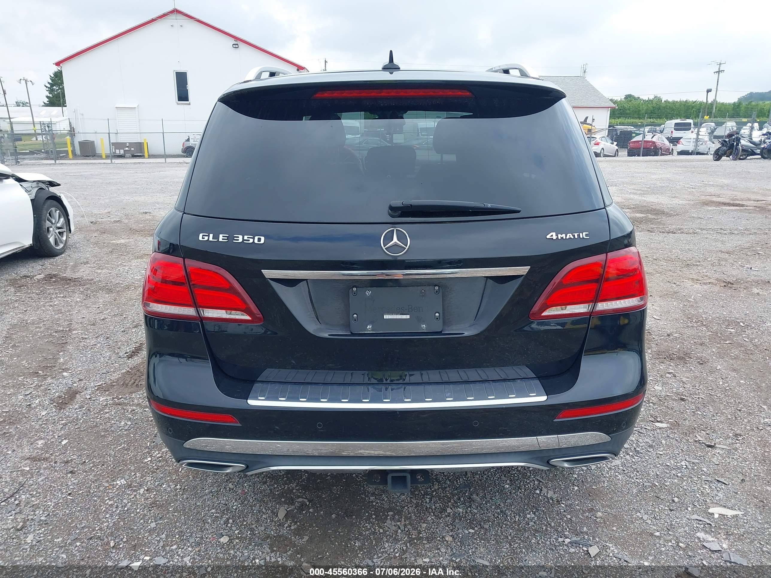 2018 MERCEDES-BENZ GLE 350 4MATIC