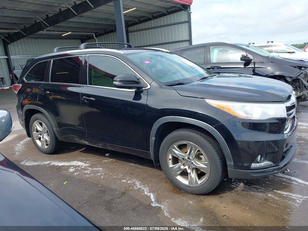 2016 TOYOTA HIGHLANDER LIMITED PLATINUM V6