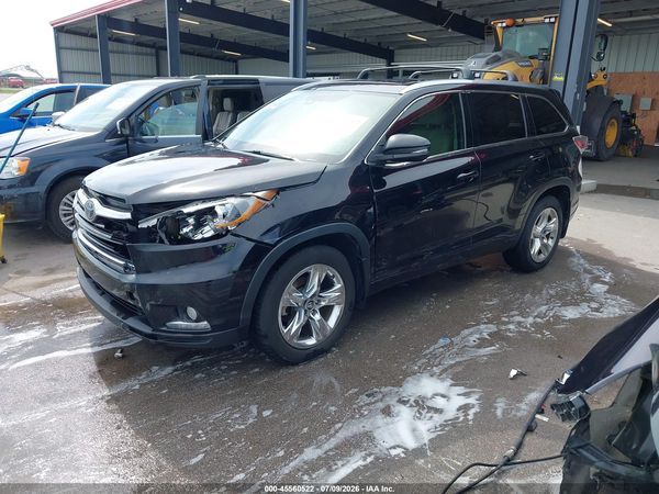 2016 TOYOTA HIGHLANDER LIMITED PLATINUM V6