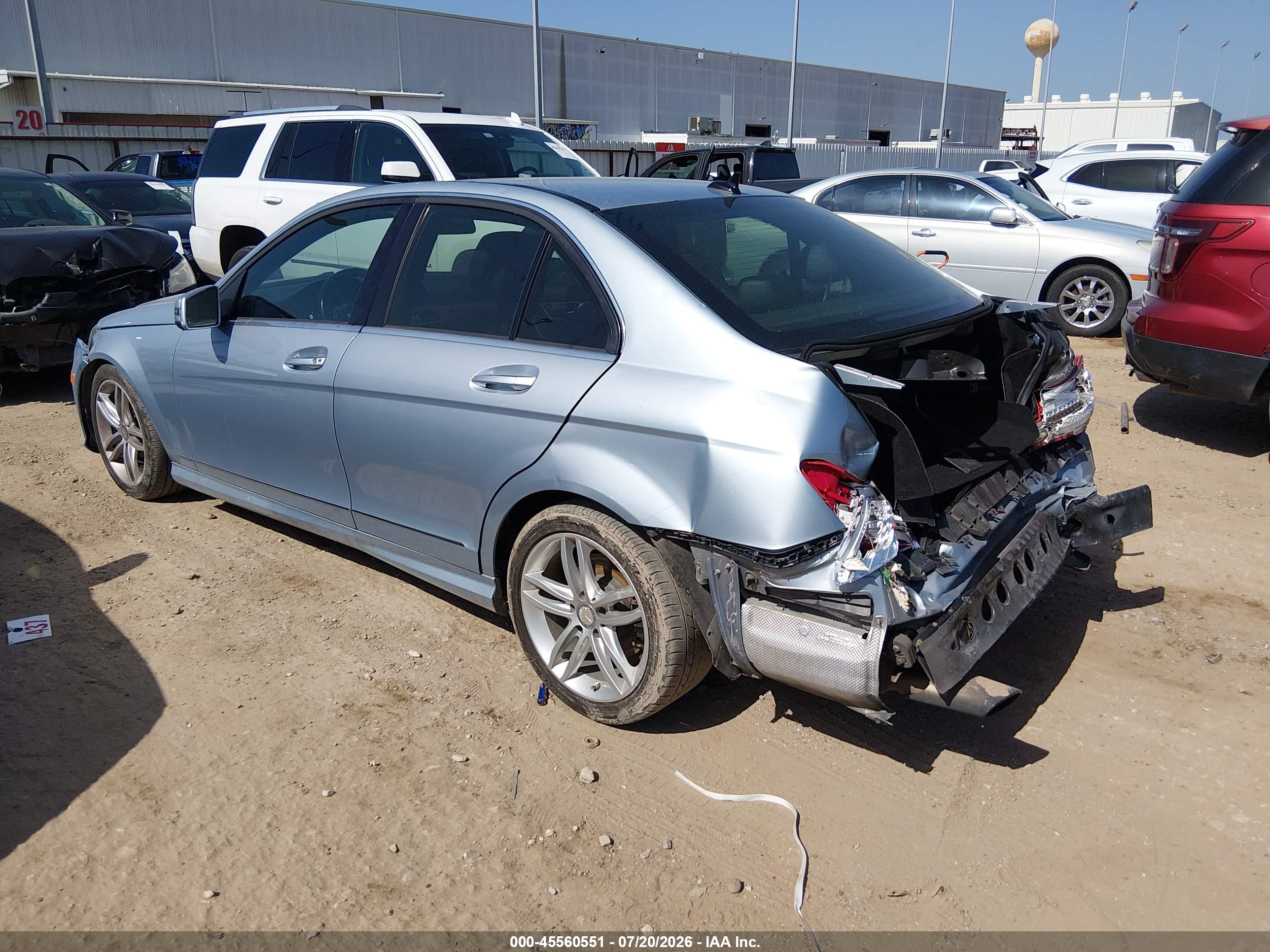 2013 MERCEDES-BENZ C 250 SPORT