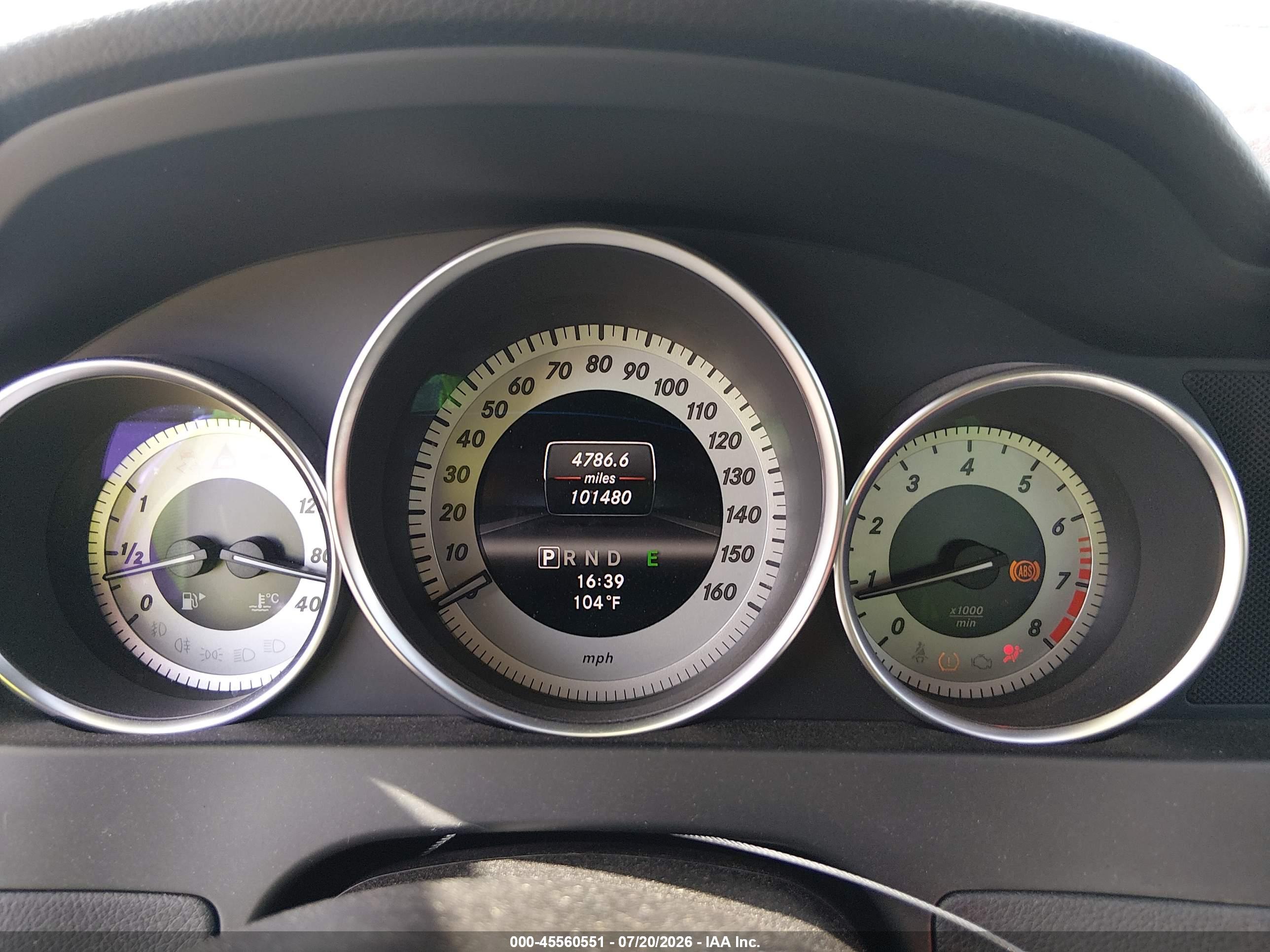 2013 MERCEDES-BENZ C 250 SPORT
