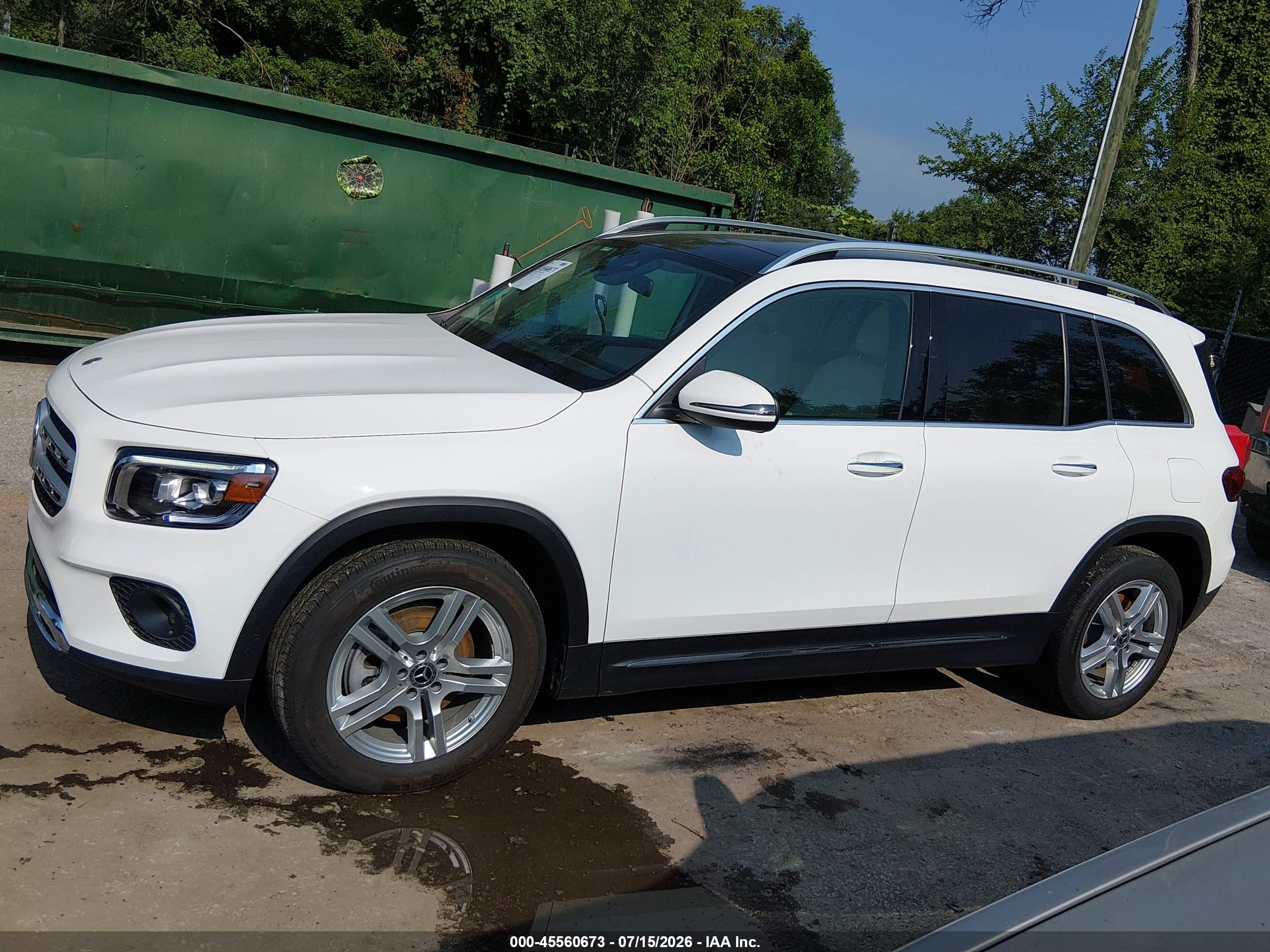 2022 MERCEDES-BENZ GLB 250 4MATIC
