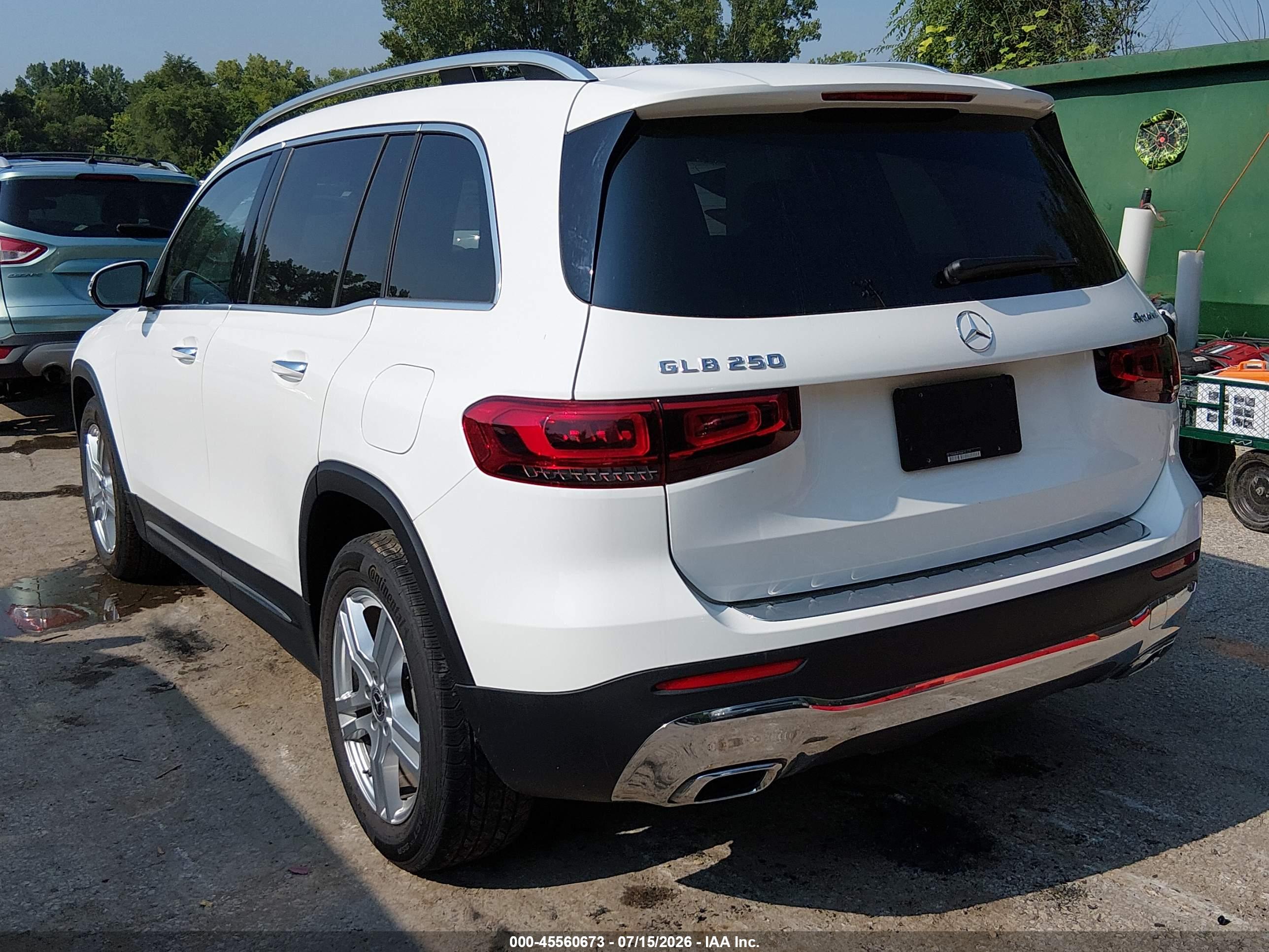 2022 MERCEDES-BENZ GLB 250 4MATIC