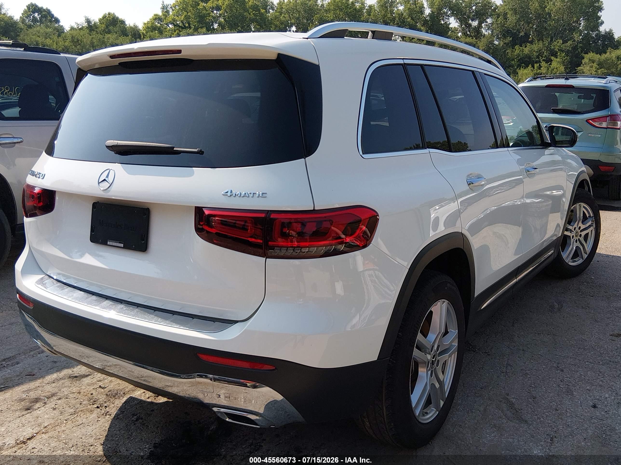 2022 MERCEDES-BENZ GLB 250 4MATIC