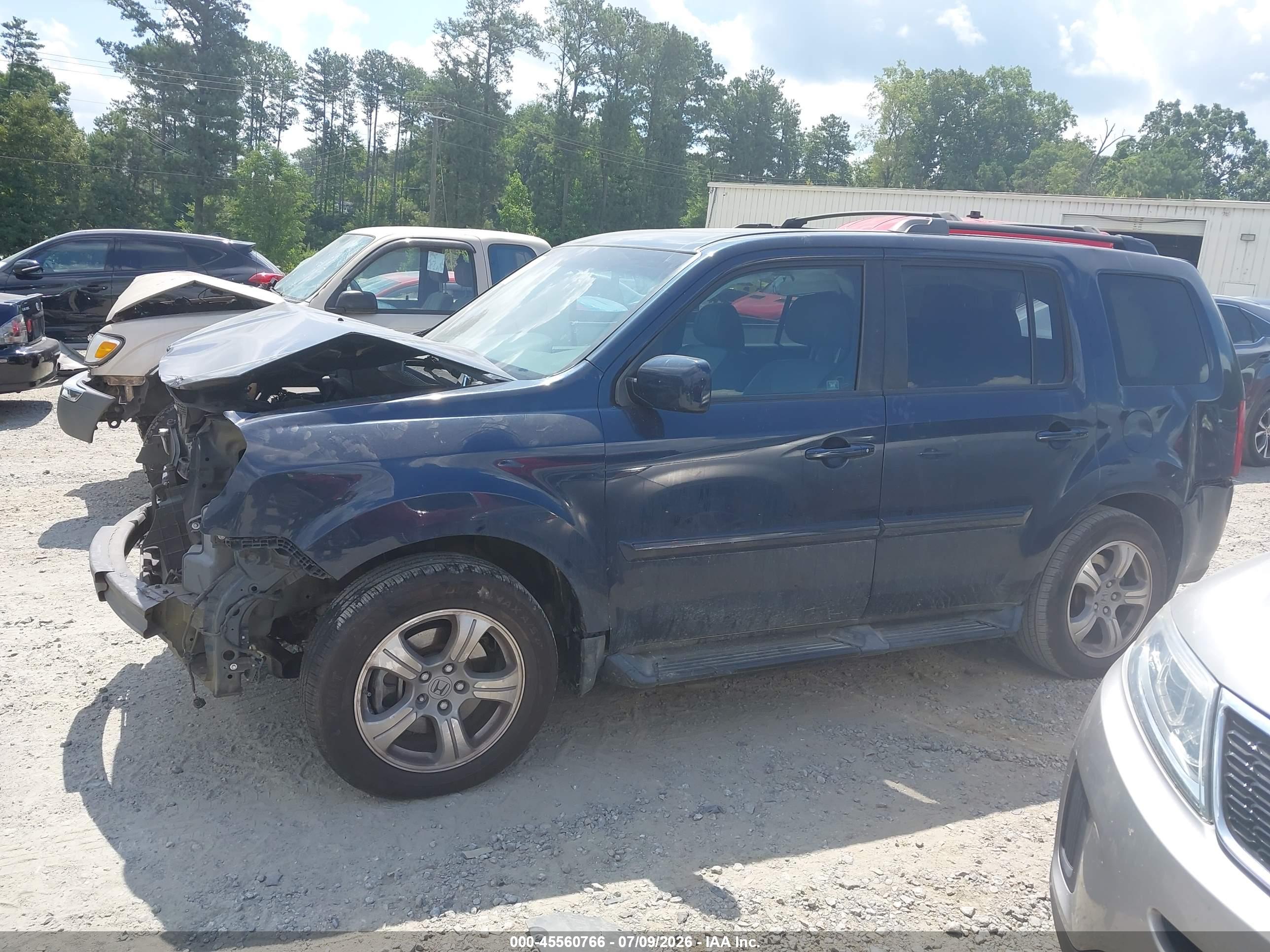 2012 HONDA PILOT EX-L