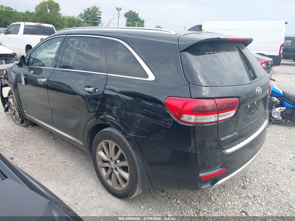 2018 KIA SORENTO 3.3L SXL