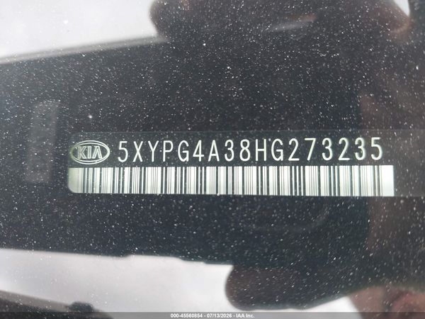 2017 KIA SORENTO 2.4L LX