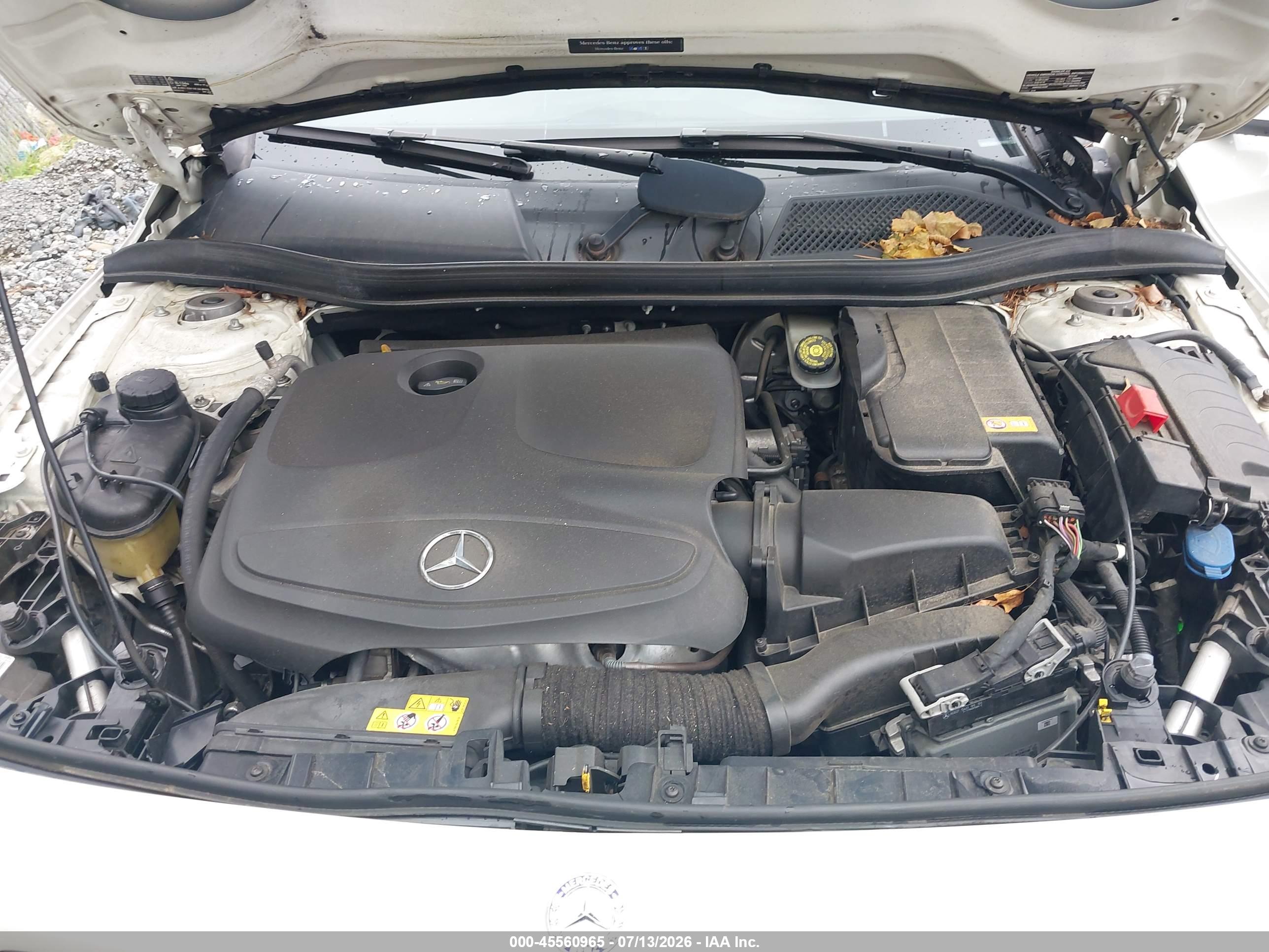 2016 MERCEDES-BENZ GLA 250 GLA250