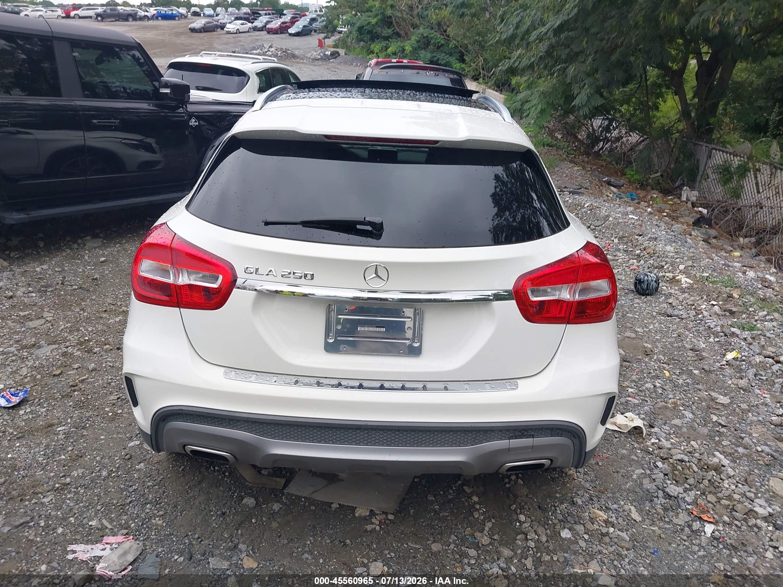 2016 MERCEDES-BENZ GLA 250 GLA250