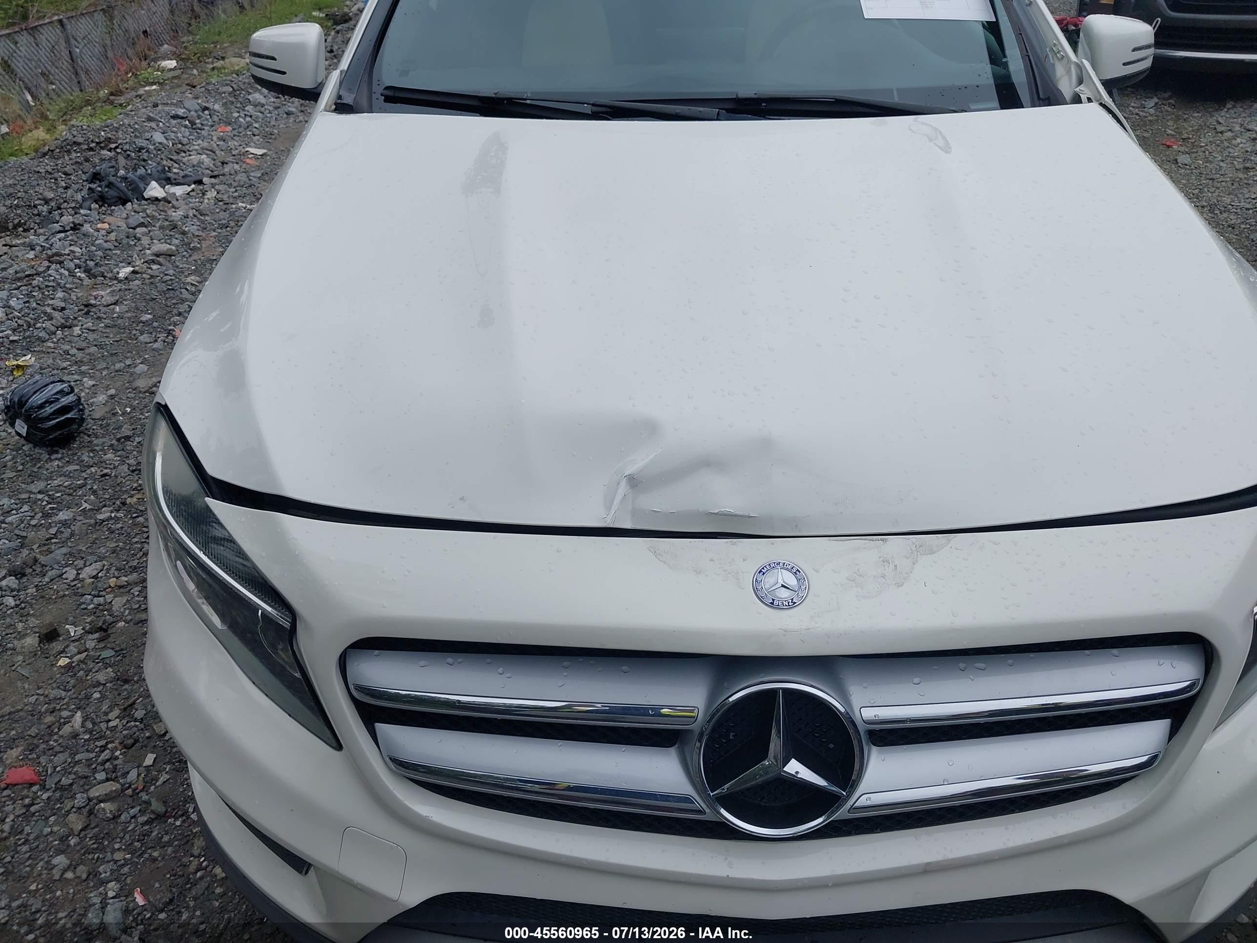 2016 MERCEDES-BENZ GLA 250 GLA250