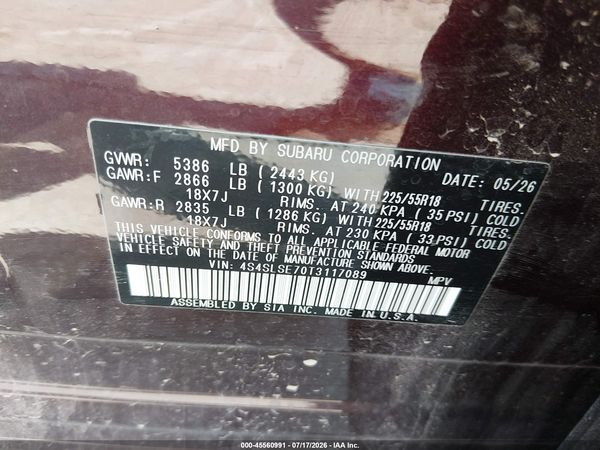 2026 SUBARU FORESTER PREMIUM — I9