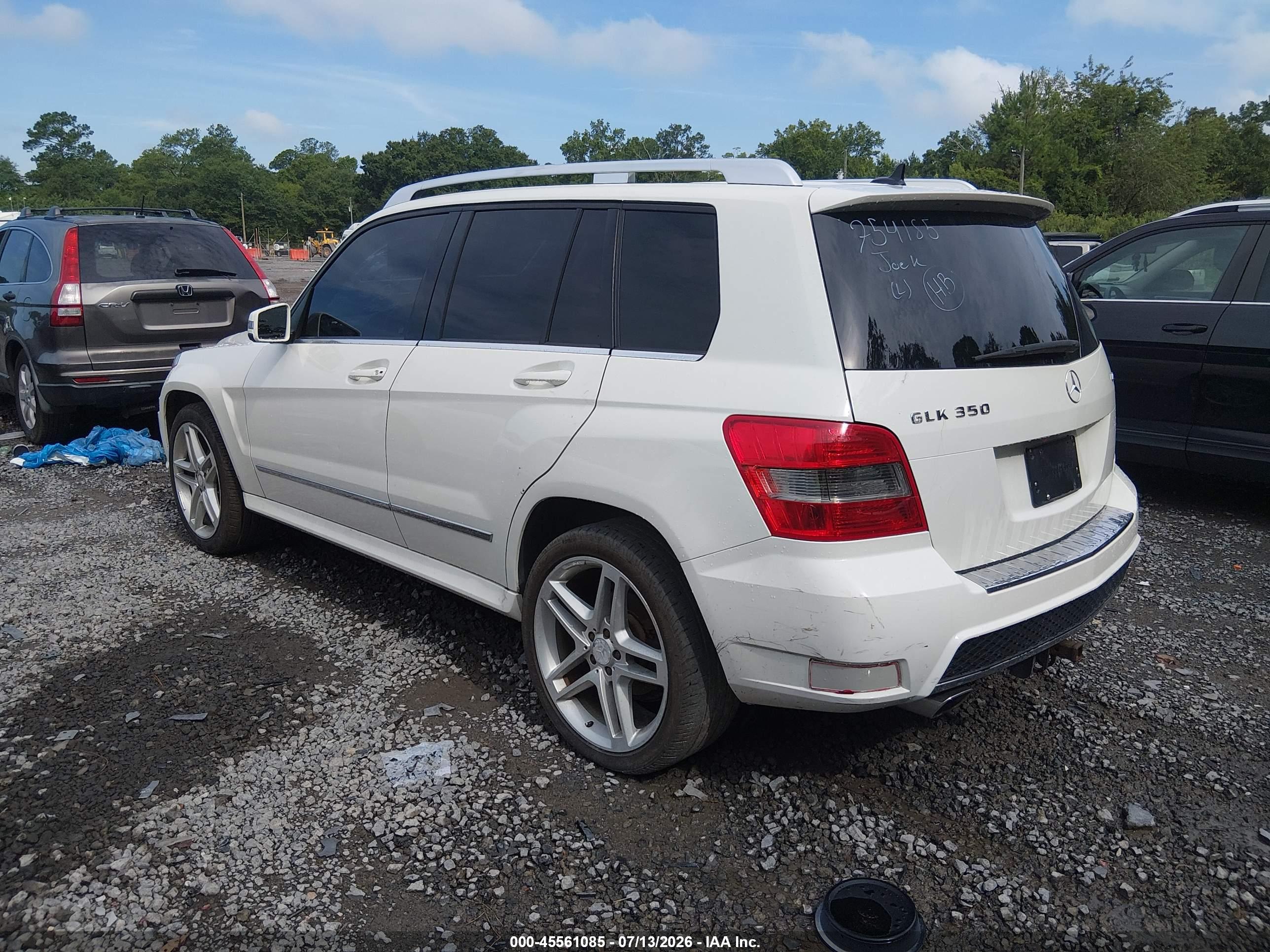 2012 MERCEDES-BENZ GLK 350 GLK350 4-MATIC