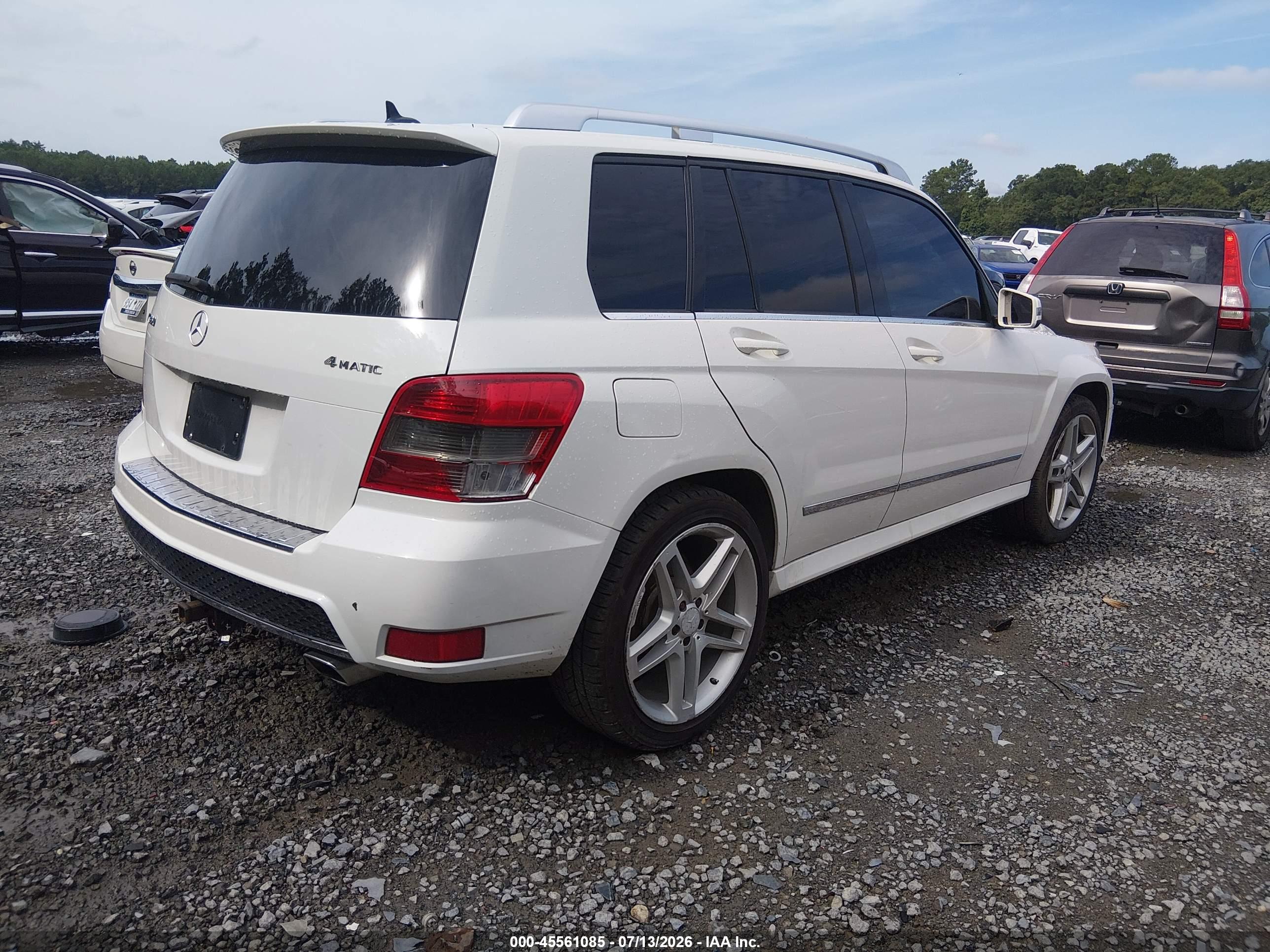 2012 MERCEDES-BENZ GLK 350 GLK350 4-MATIC