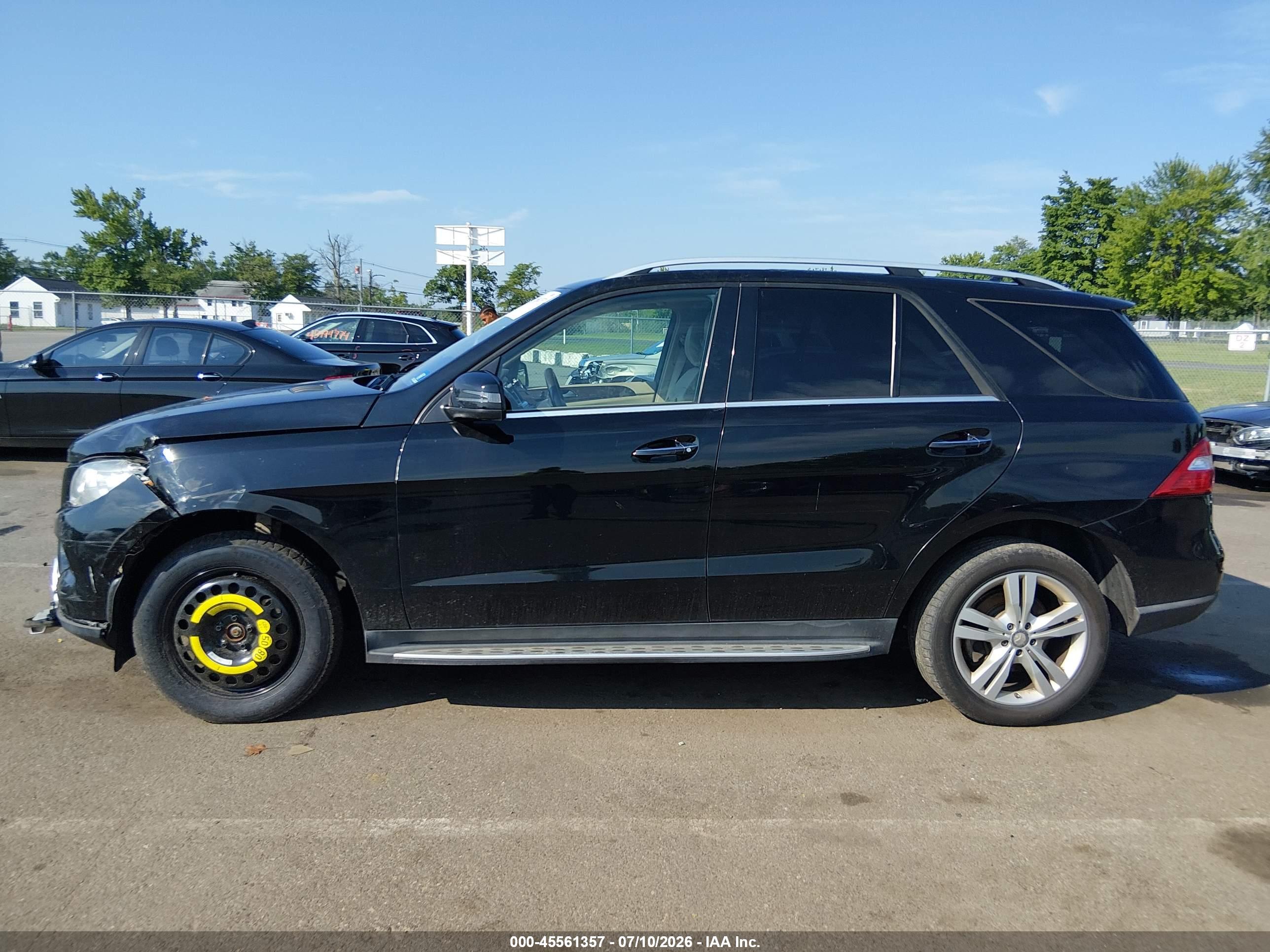 2015 MERCEDES-BENZ ML 350 4MATIC