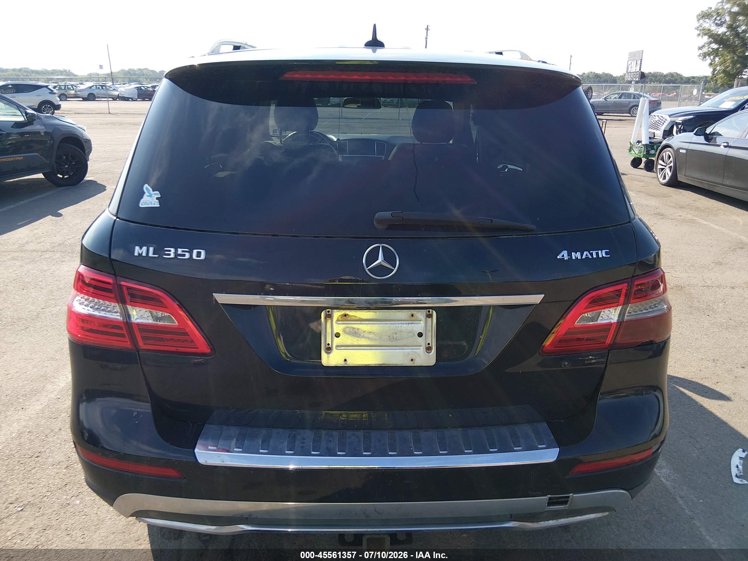 2015 MERCEDES-BENZ ML 350 4MATIC