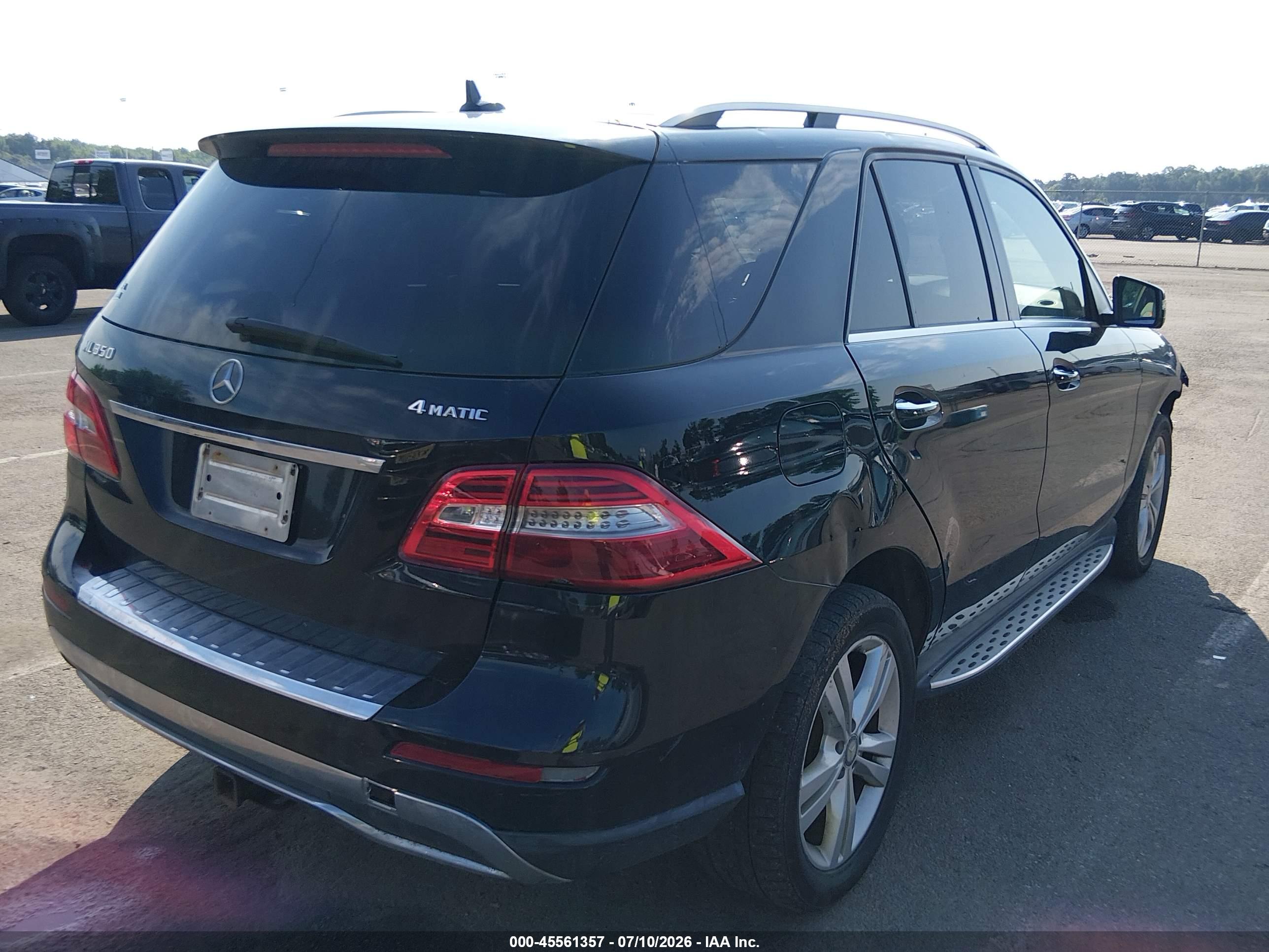 2015 MERCEDES-BENZ ML 350 4MATIC