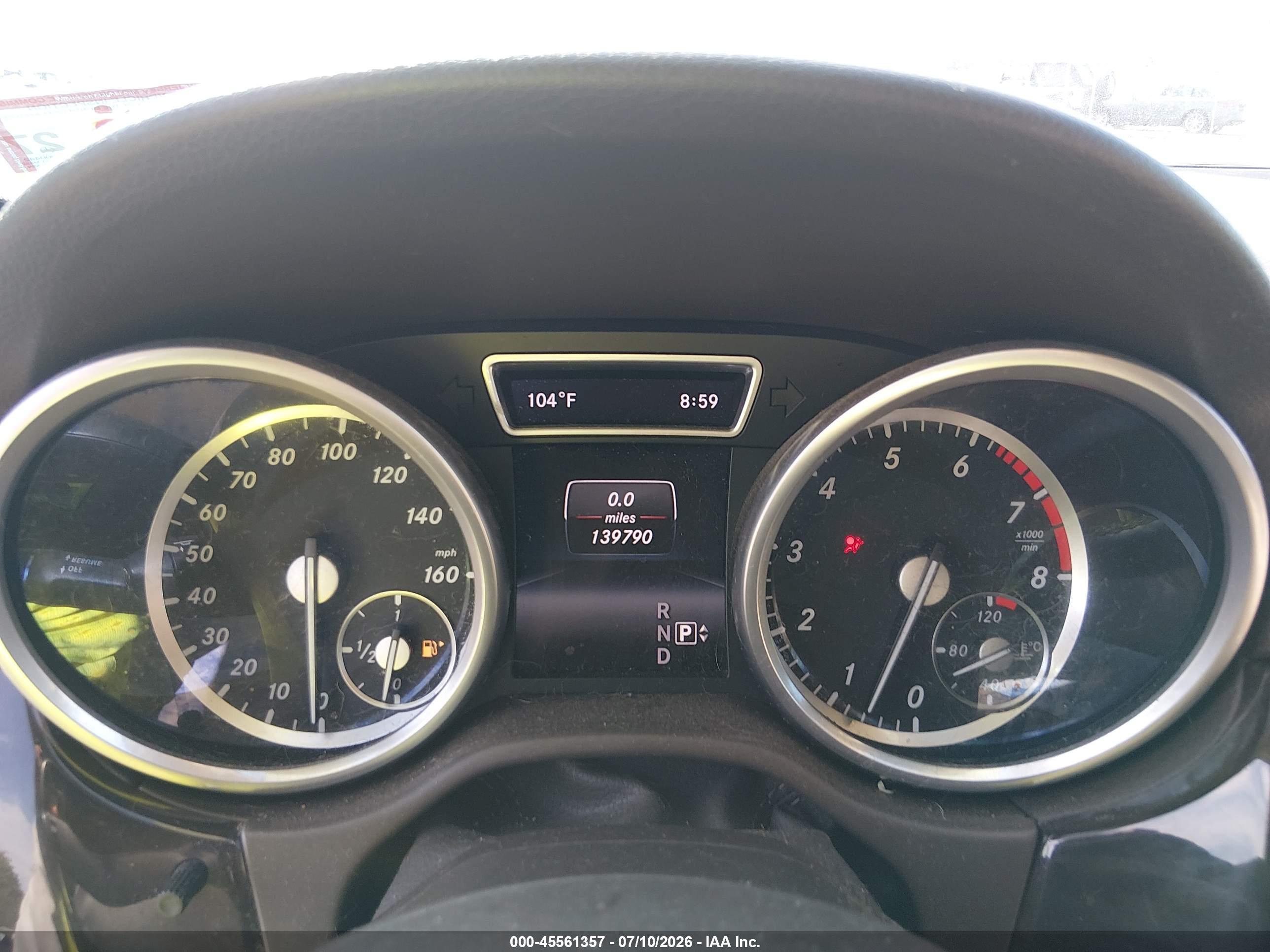 2015 MERCEDES-BENZ ML 350 4MATIC