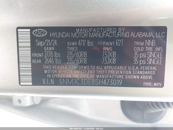 2025 HYUNDAI TUCSON SEL CONVENIENCE