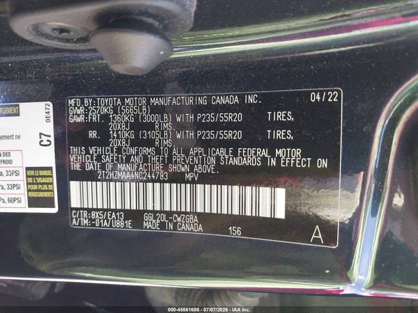 2022 LEXUS RX 350 350 Premium