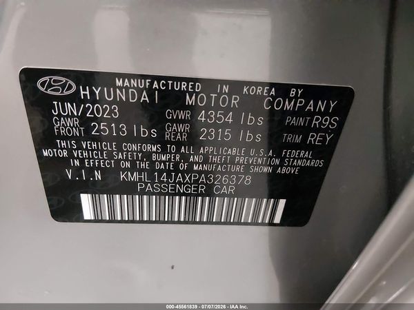 2023 HYUNDAI SONATA SEL