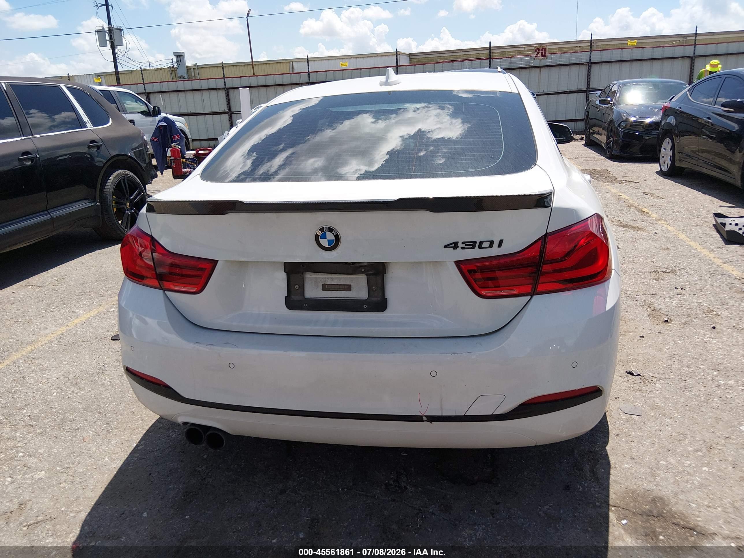 2018 BMW 430I GRAN COUPE