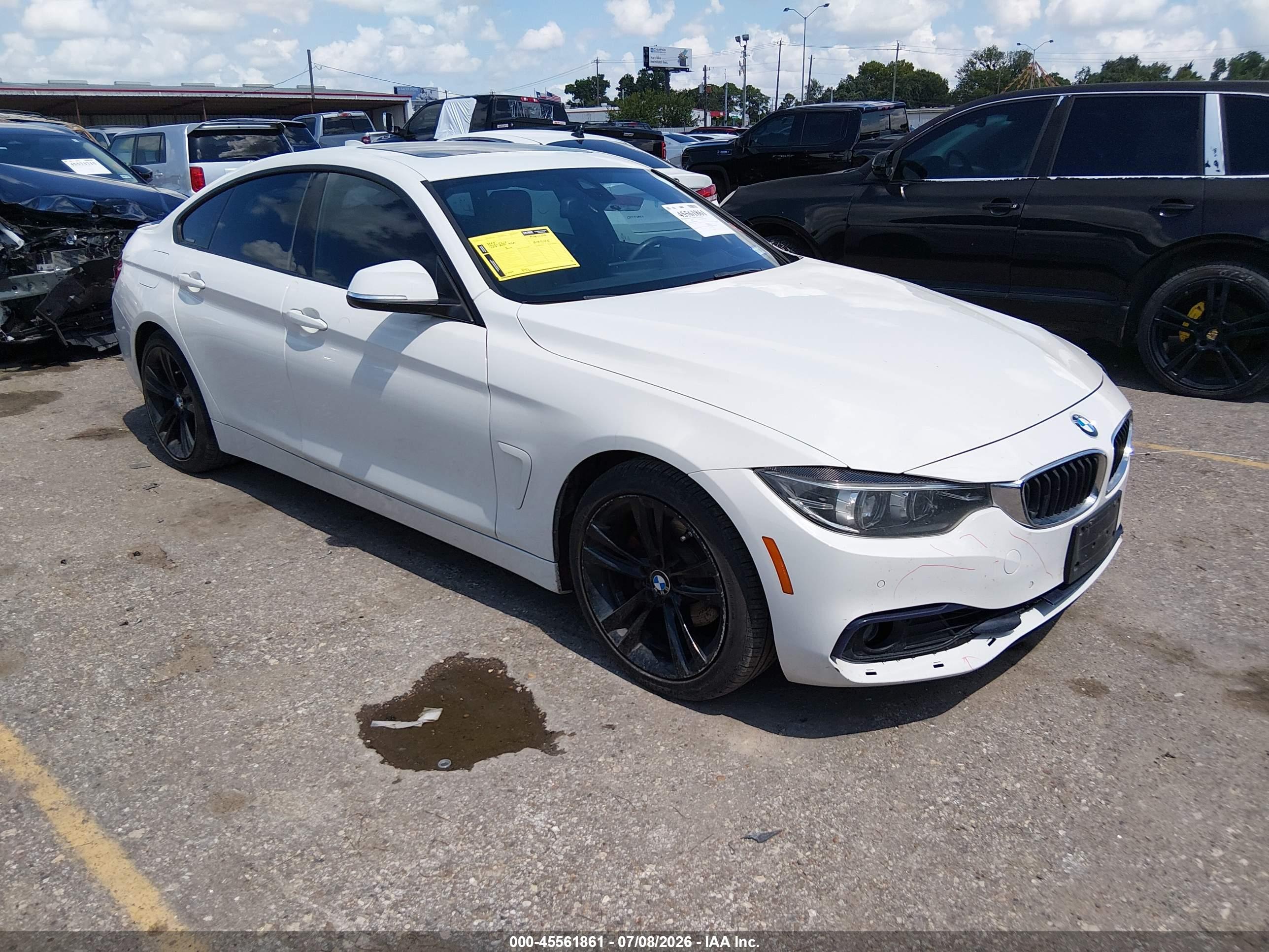 2018 BMW 430I GRAN COUPE