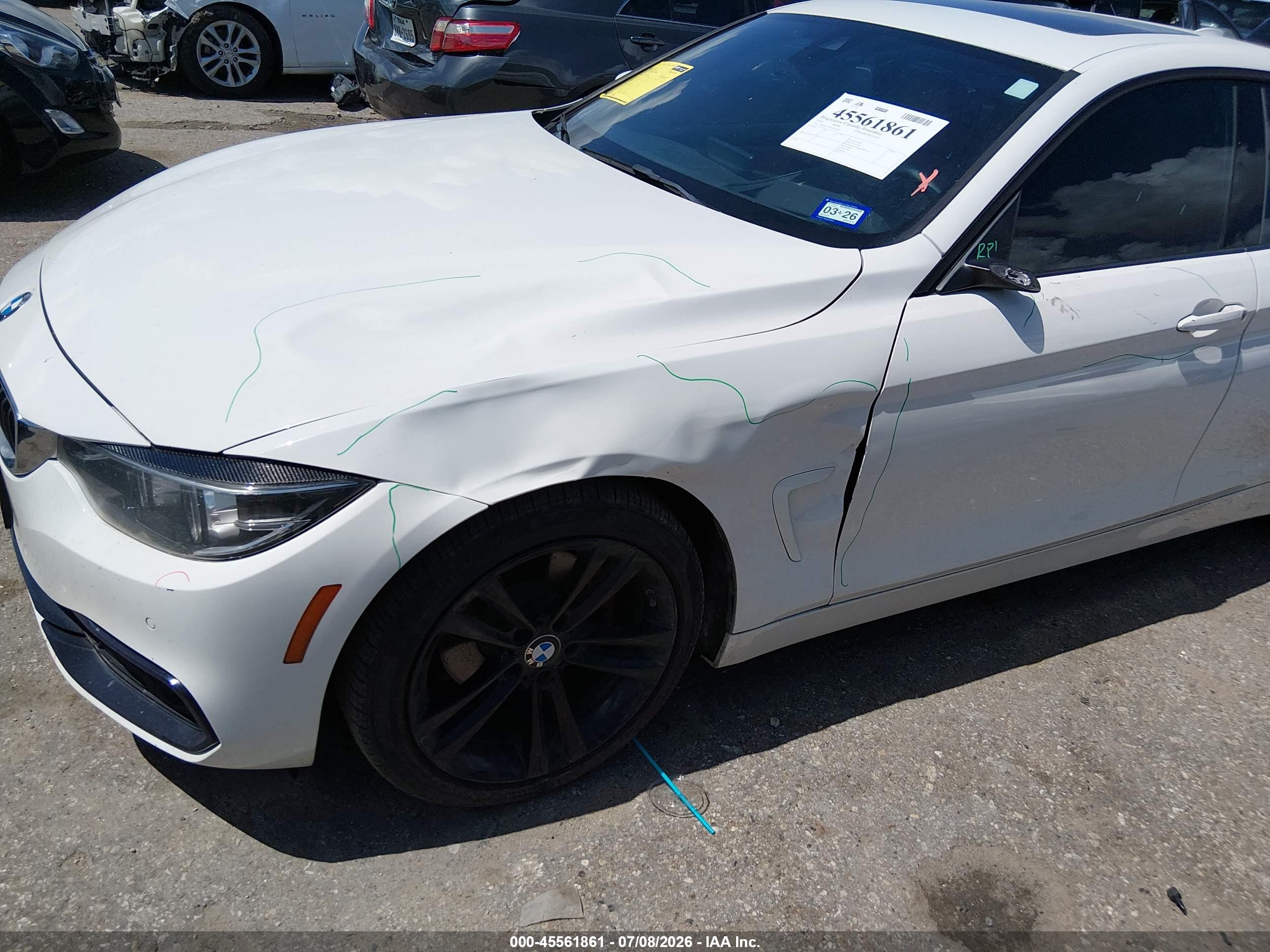 2018 BMW 430I GRAN COUPE