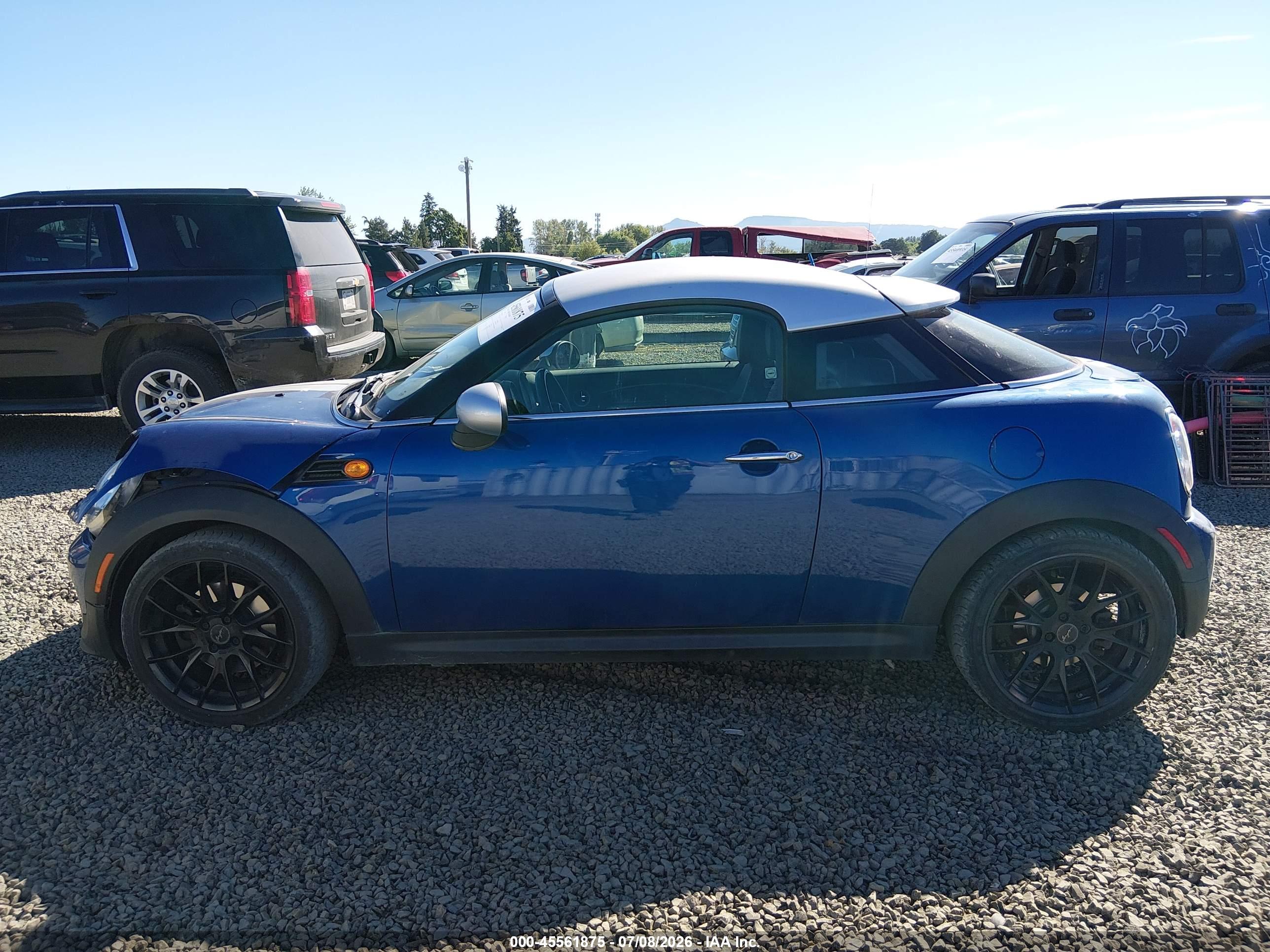 2013 MINI COUPE COOPER S