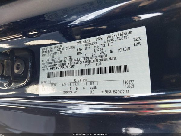 2024 FORD F-150 XL