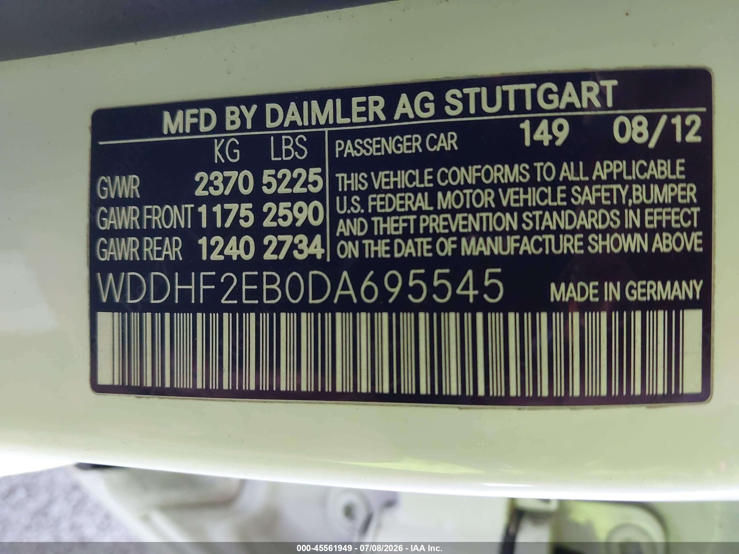 2013 MERCEDES-BENZ E 350 BLUETEC E350 BLUETEC