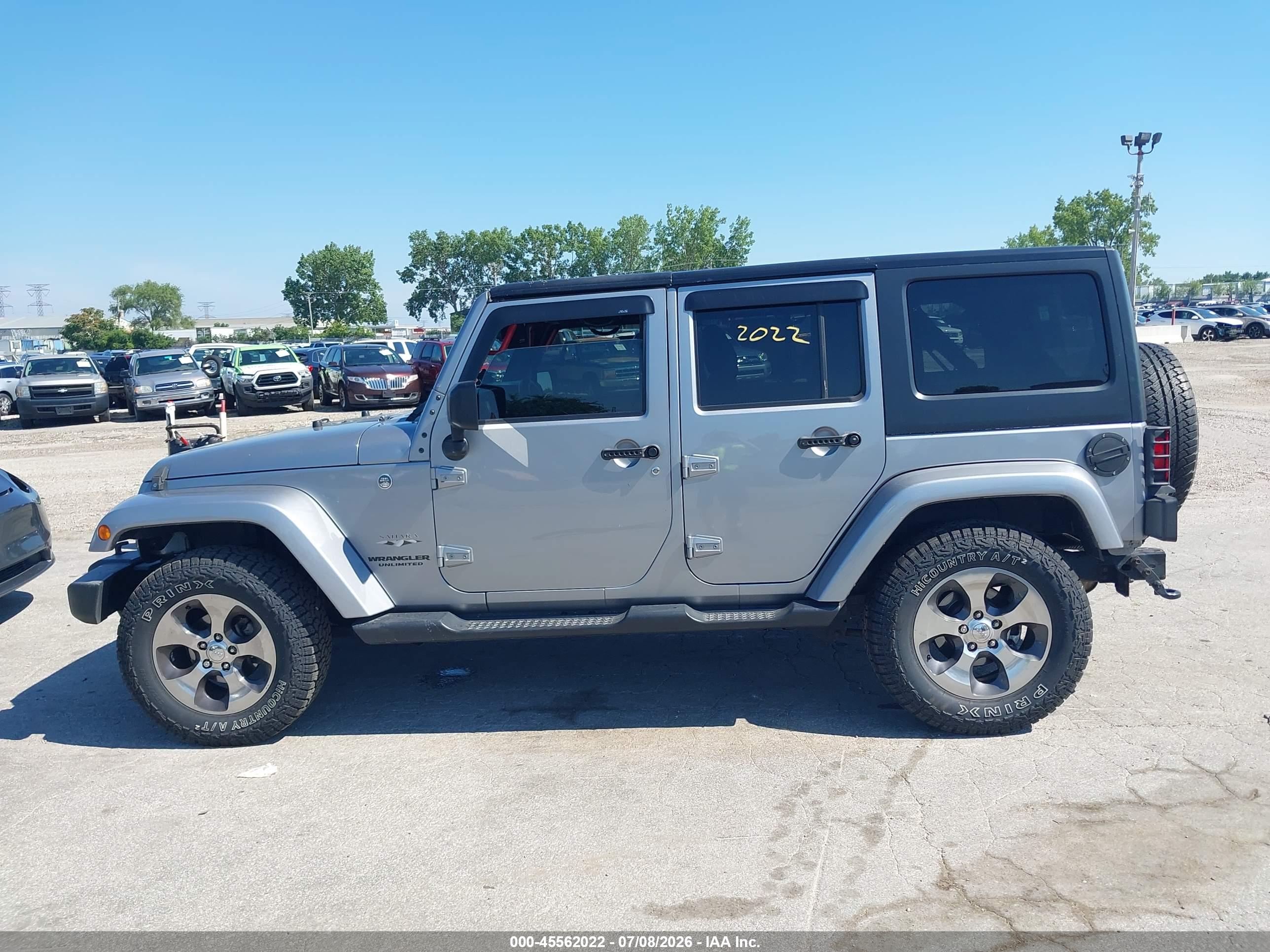 2017 JEEP WRANGLER UNLIMITED SAHARA
