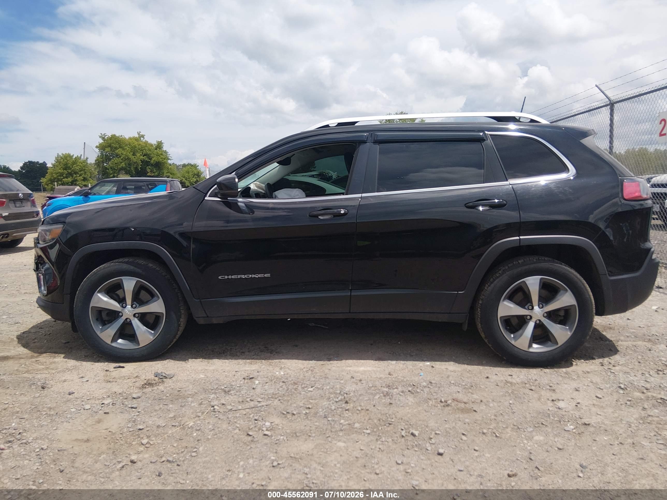 2019 JEEP CHEROKEE LIMITED 4X4