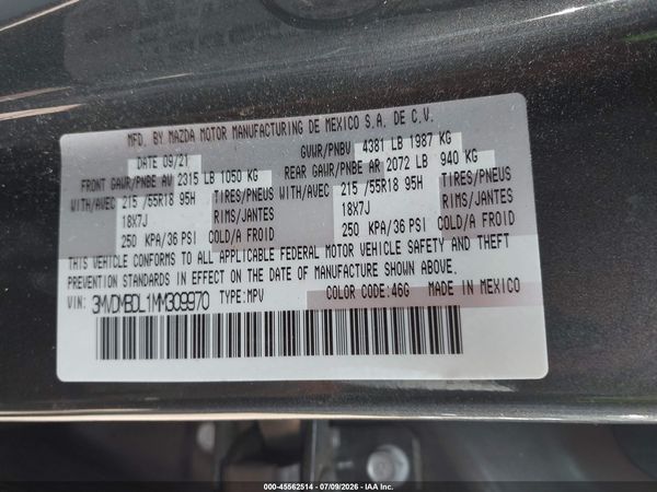 2021 MAZDA CX-30 PREMIUM