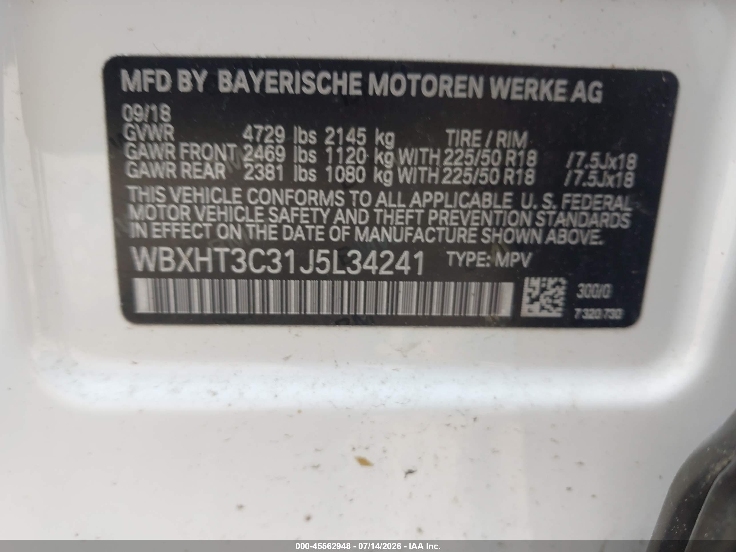 2018 BMW X1 XDRIVE28I