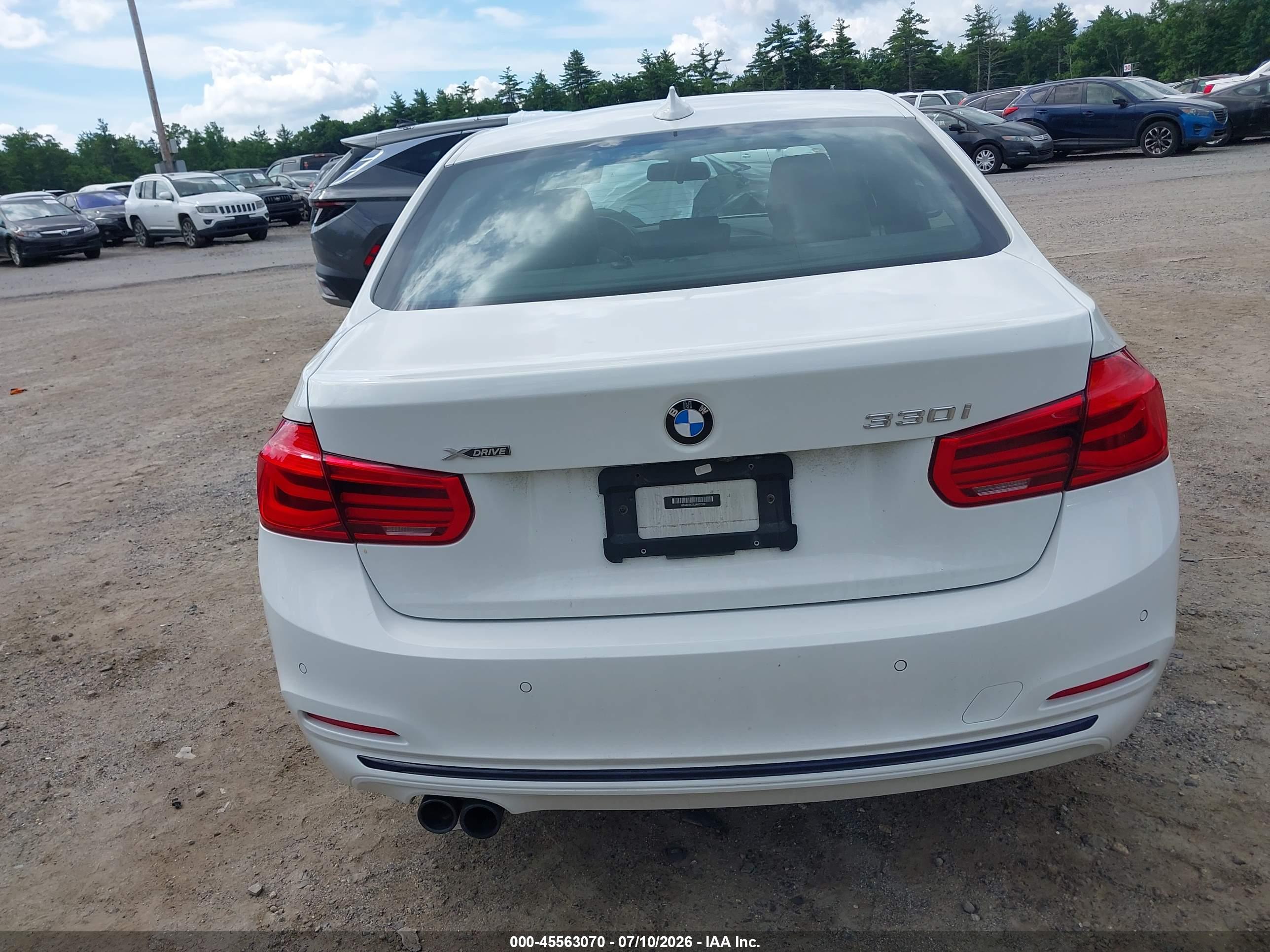 2018 BMW 330I XDRIVE