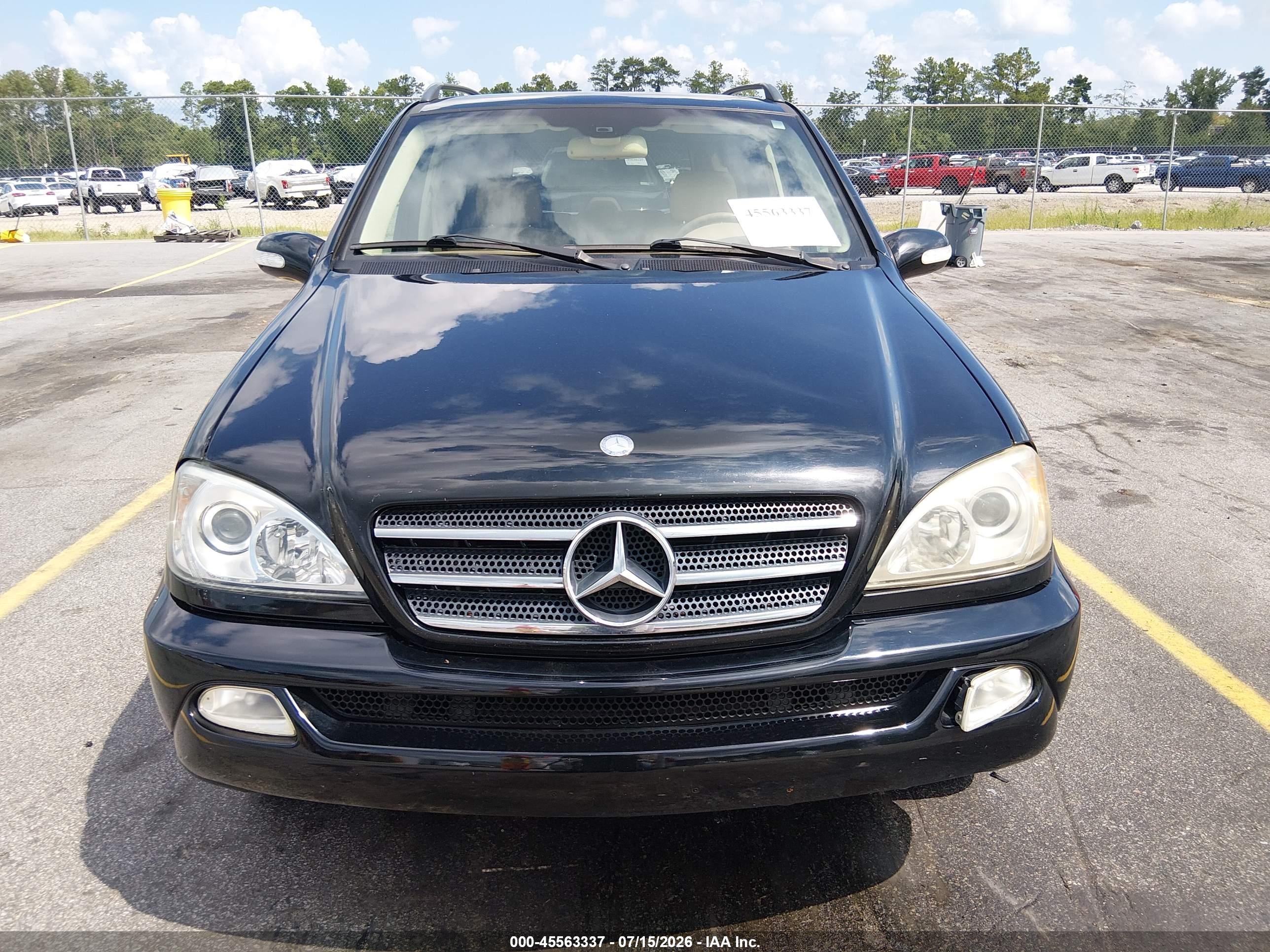 2002 MERCEDES-BENZ ML 500 ML500