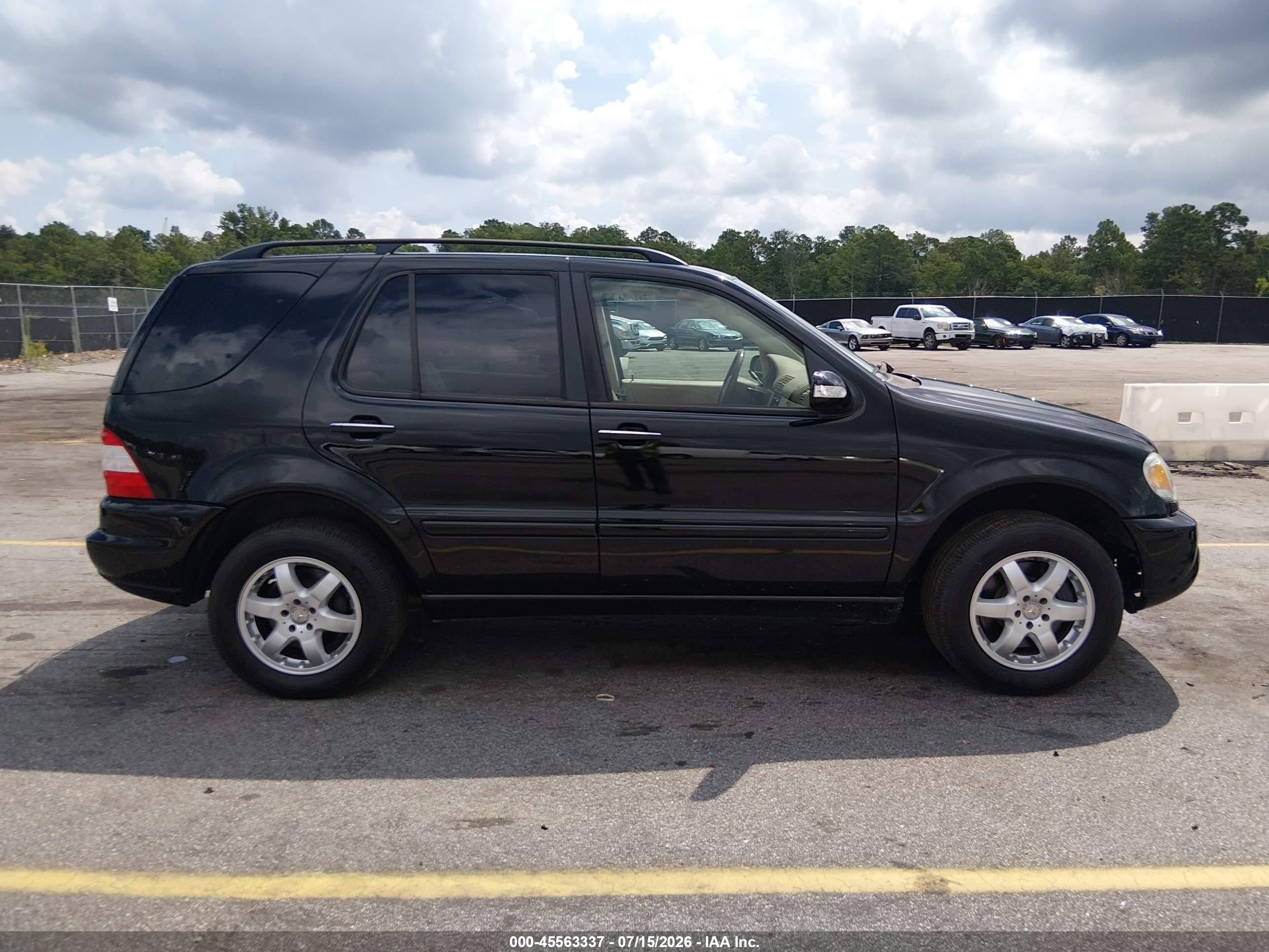 2002 MERCEDES-BENZ ML 500 ML500