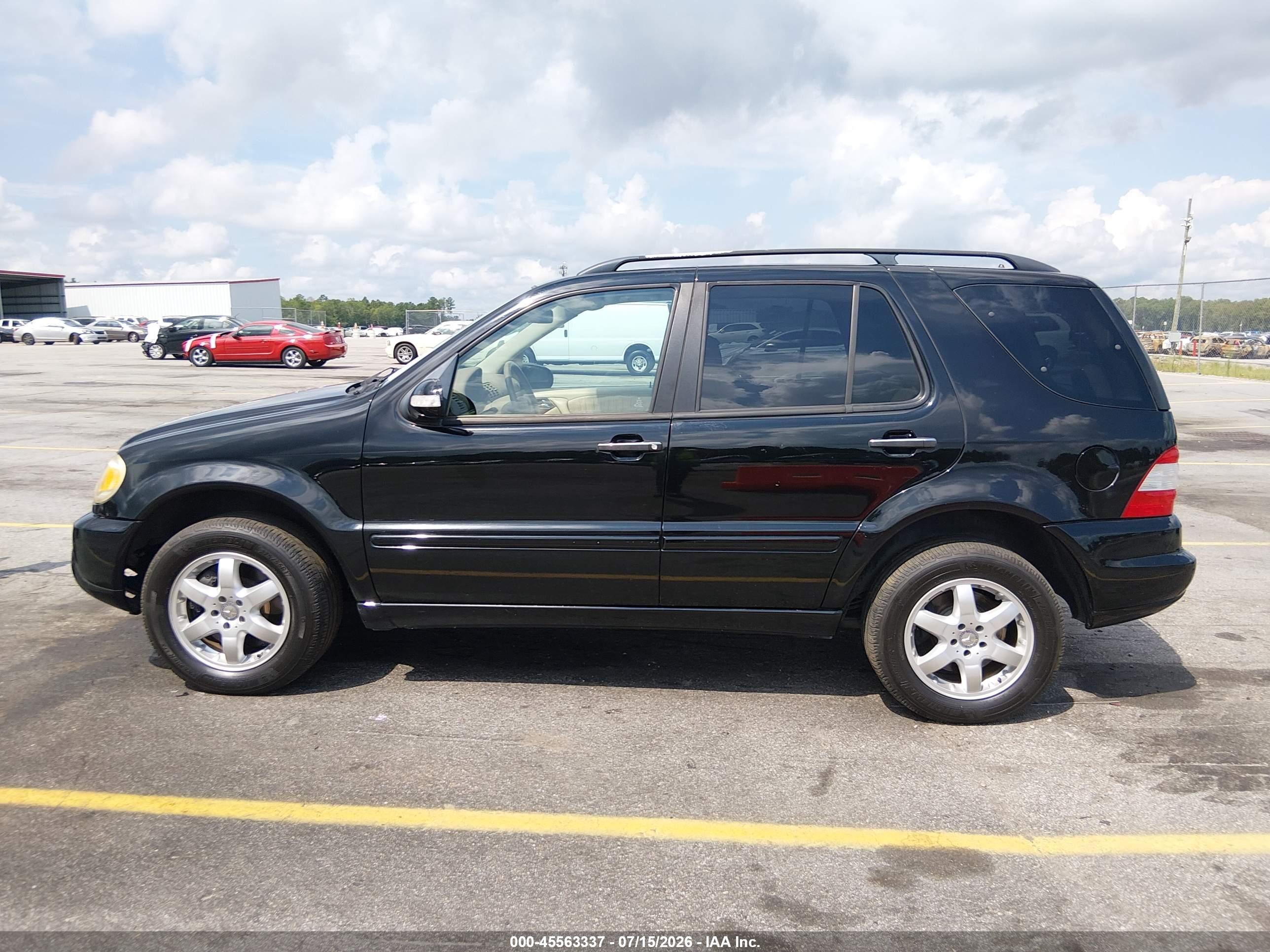 2002 MERCEDES-BENZ ML 500 ML500