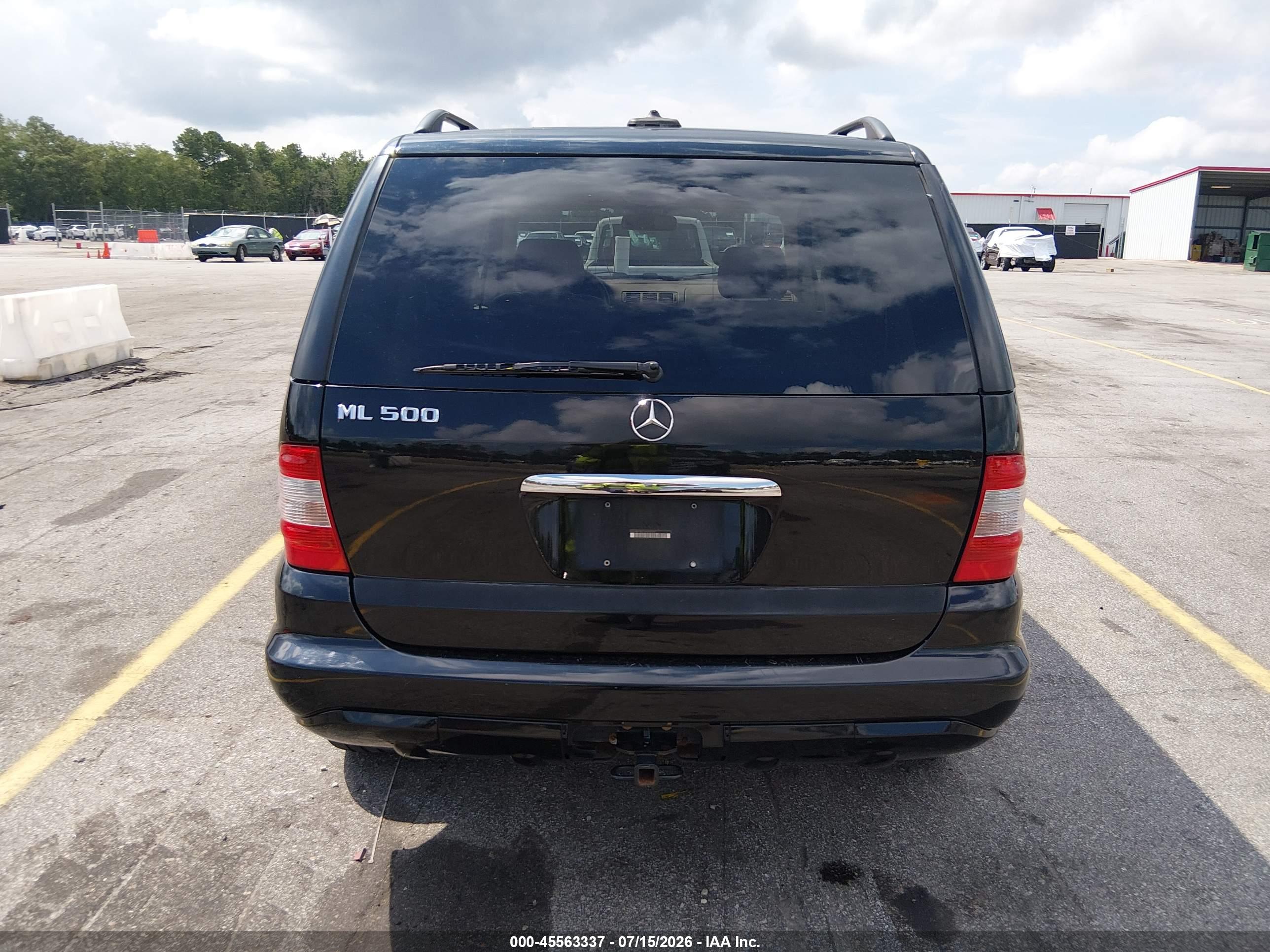 2002 MERCEDES-BENZ ML 500 ML500