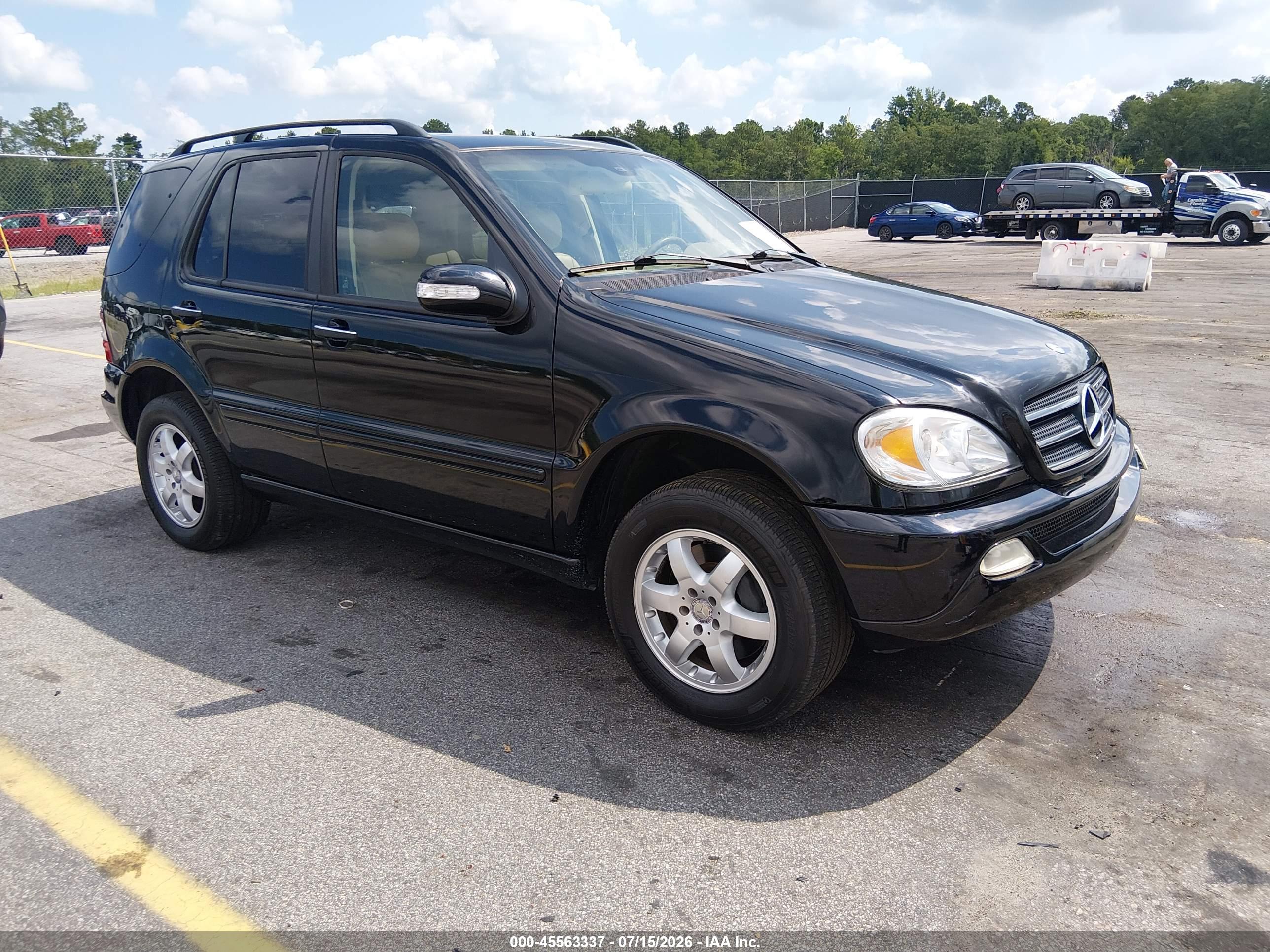 2002 MERCEDES-BENZ ML 500 ML500