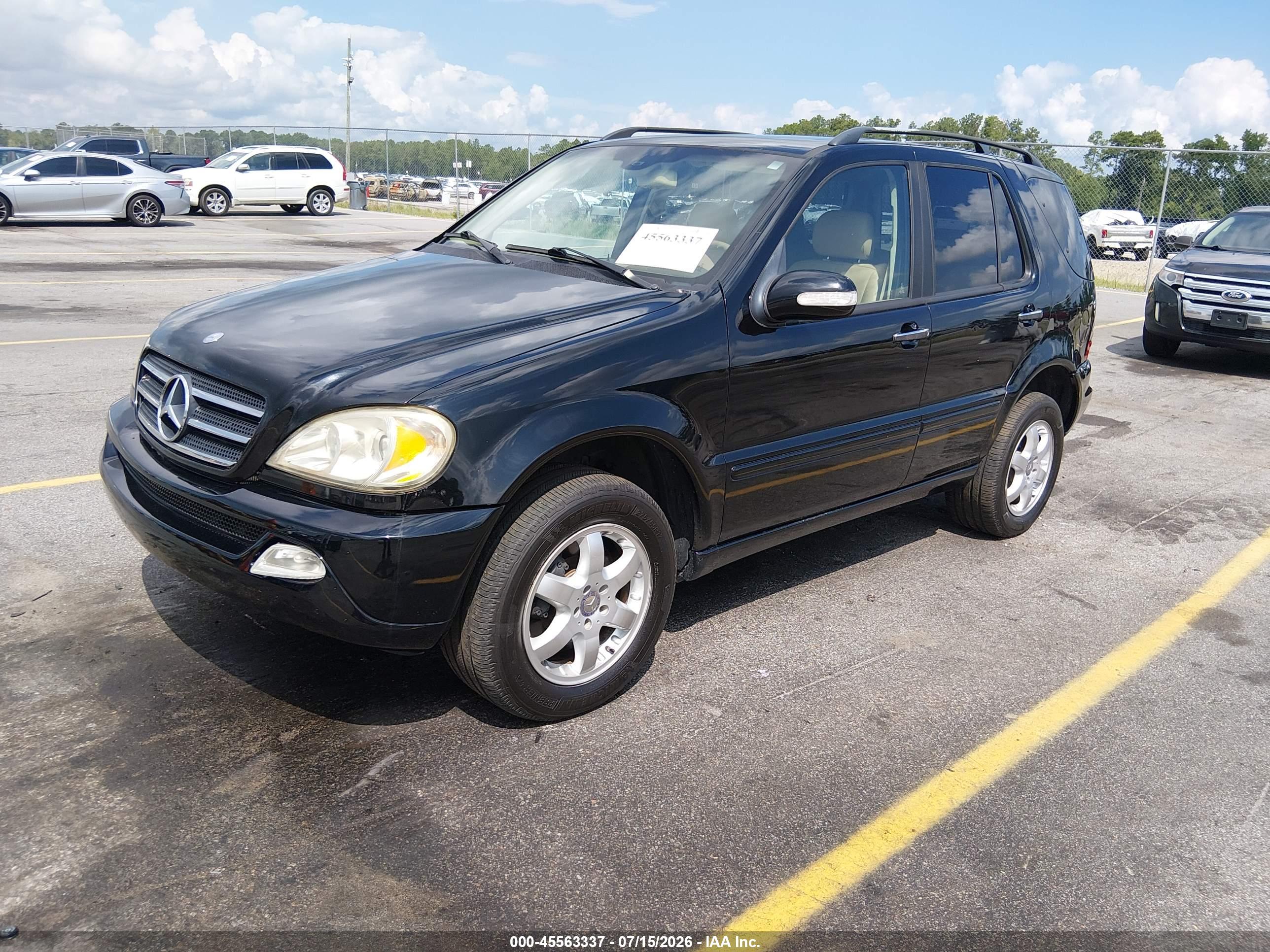 2002 MERCEDES-BENZ ML 500 ML500
