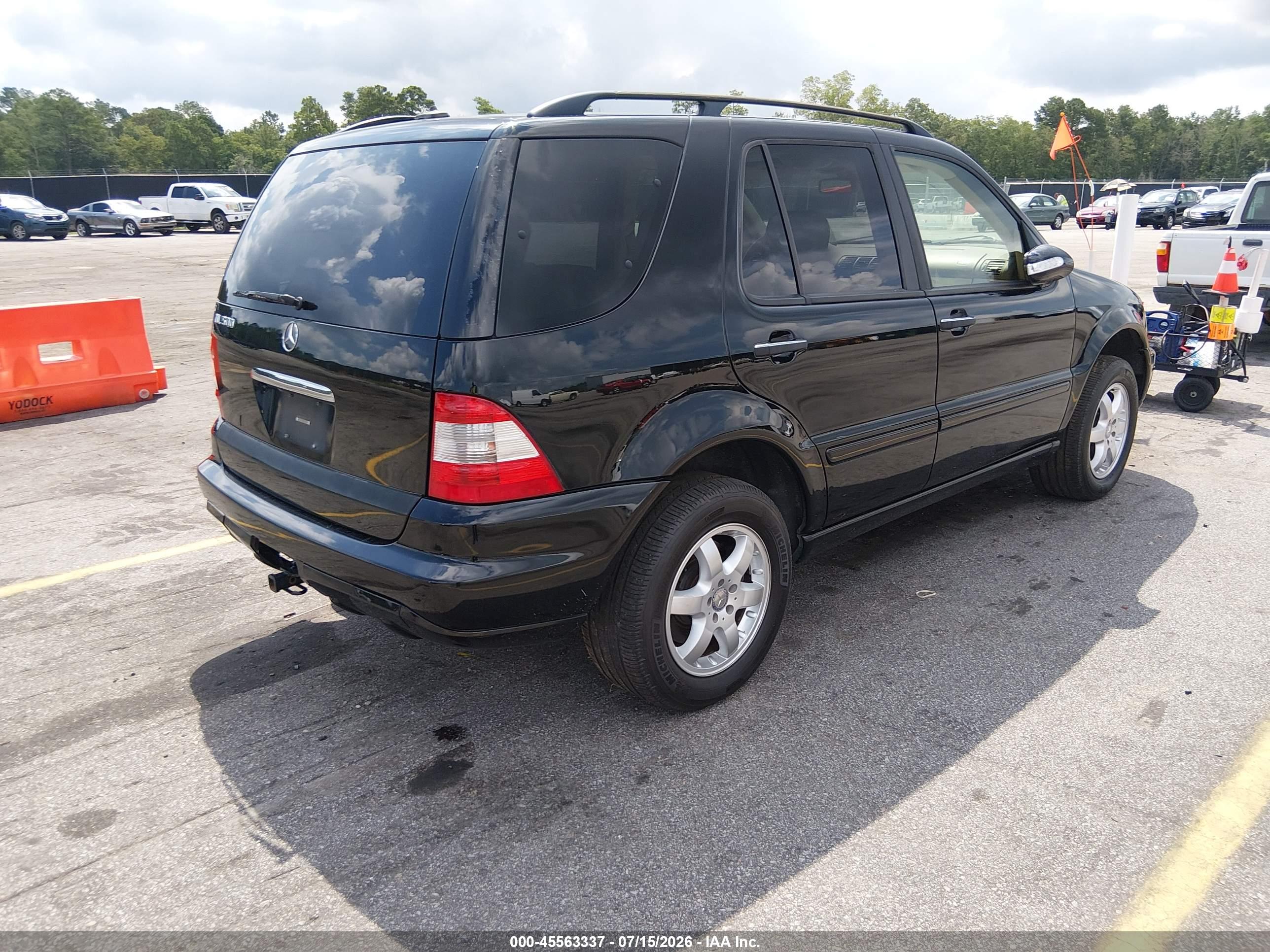 2002 MERCEDES-BENZ ML 500 ML500