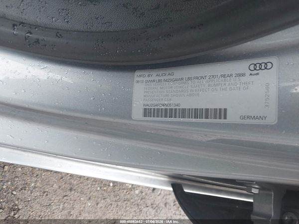 2014 AUDI A7 3.0T PREMIUM PLUS